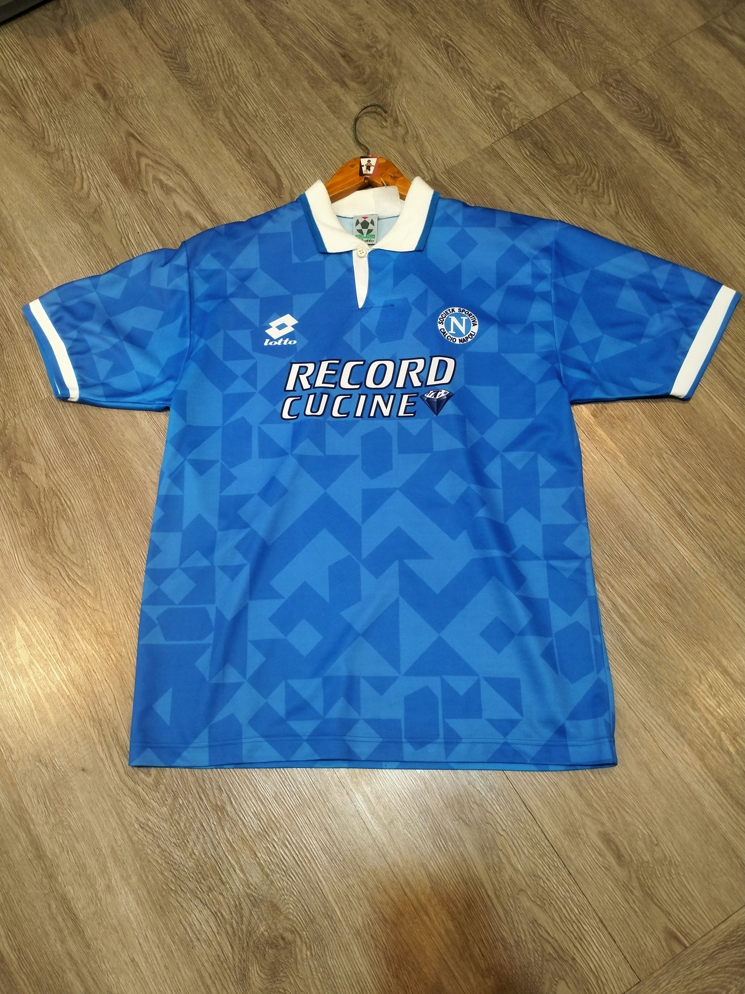 Lotto Sport SSC Napoli 1994-95 Home Kit Size US M / EU 48-50 / 2 - 1 Thumbnail