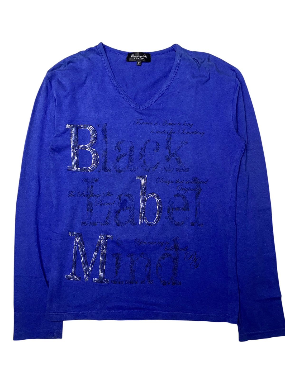 Beauty Beast 2000's Bernings Sho Vkei Poem Longsleeve Size US S / EU 44-46 / 1 - 1 Thumbnail