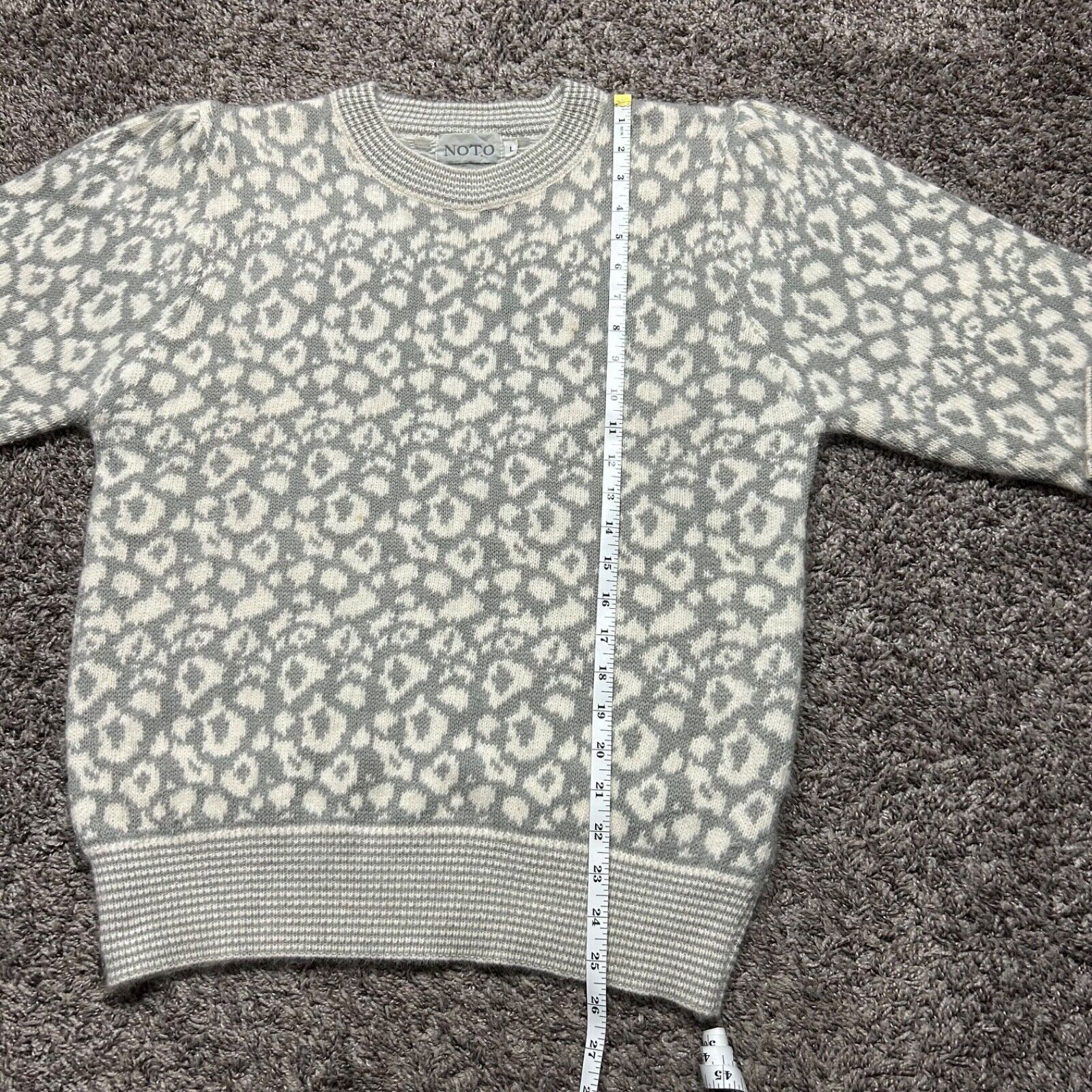 Vintage Vintage Angora Wool Sweater Crewneck Pullover y2k Size L / US 10 / IT 46 - 7 Thumbnail
