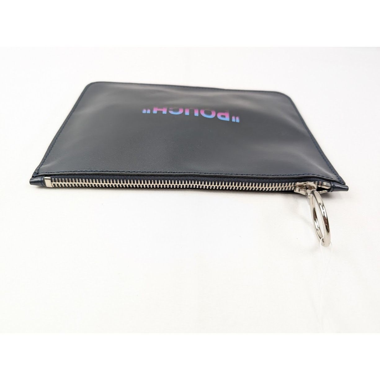 Off-White o1rshd1 Size: OS / Quote Flat Pouch In Dark Blue/Multi Size ONE SIZE - 5 Thumbnail