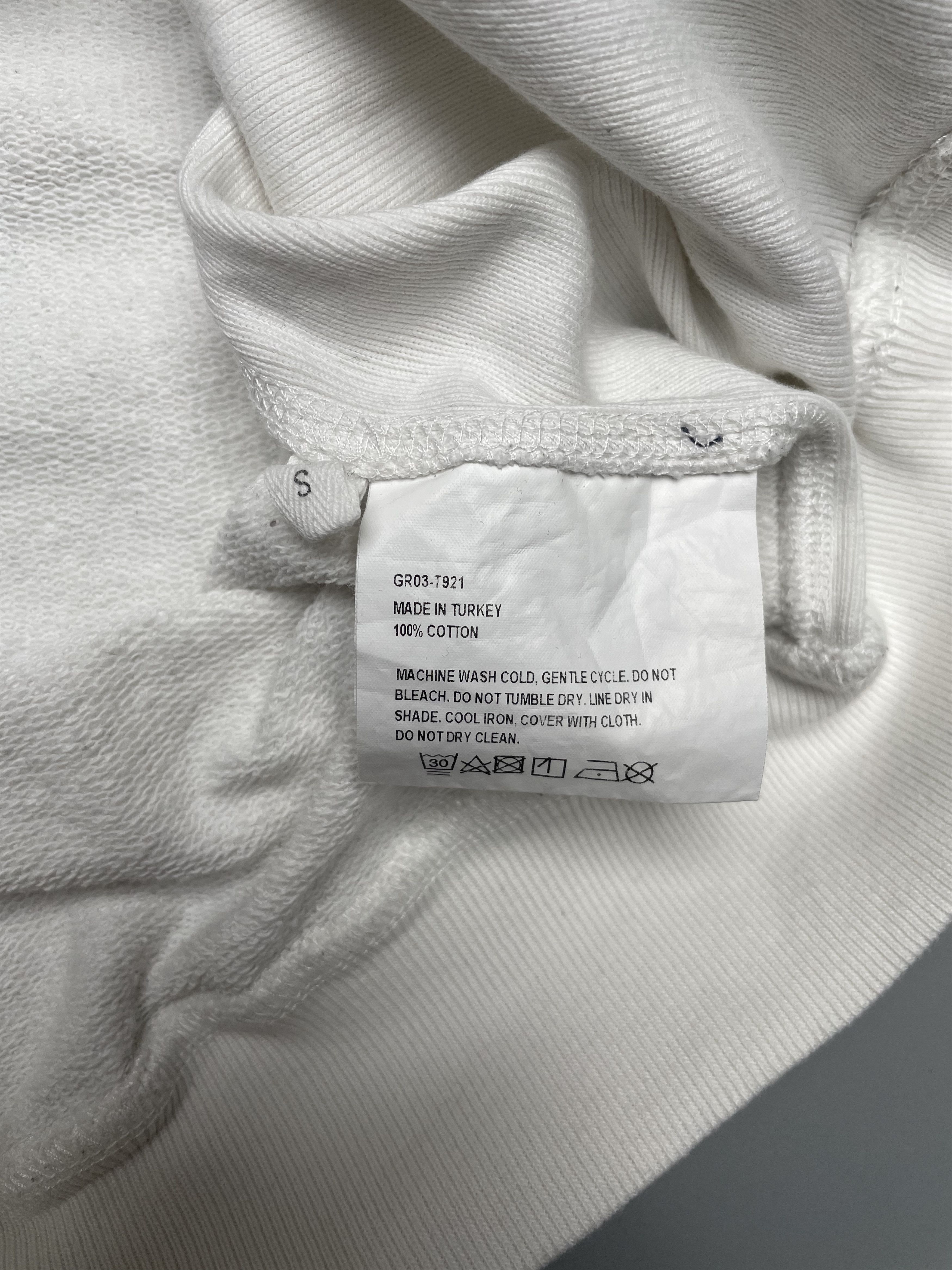 Gosha Rubchinskiy Thrashed 2020 GR-Uniforma crewneck - size S Size US S / EU 44-46 / 1 - 7 Thumbnail