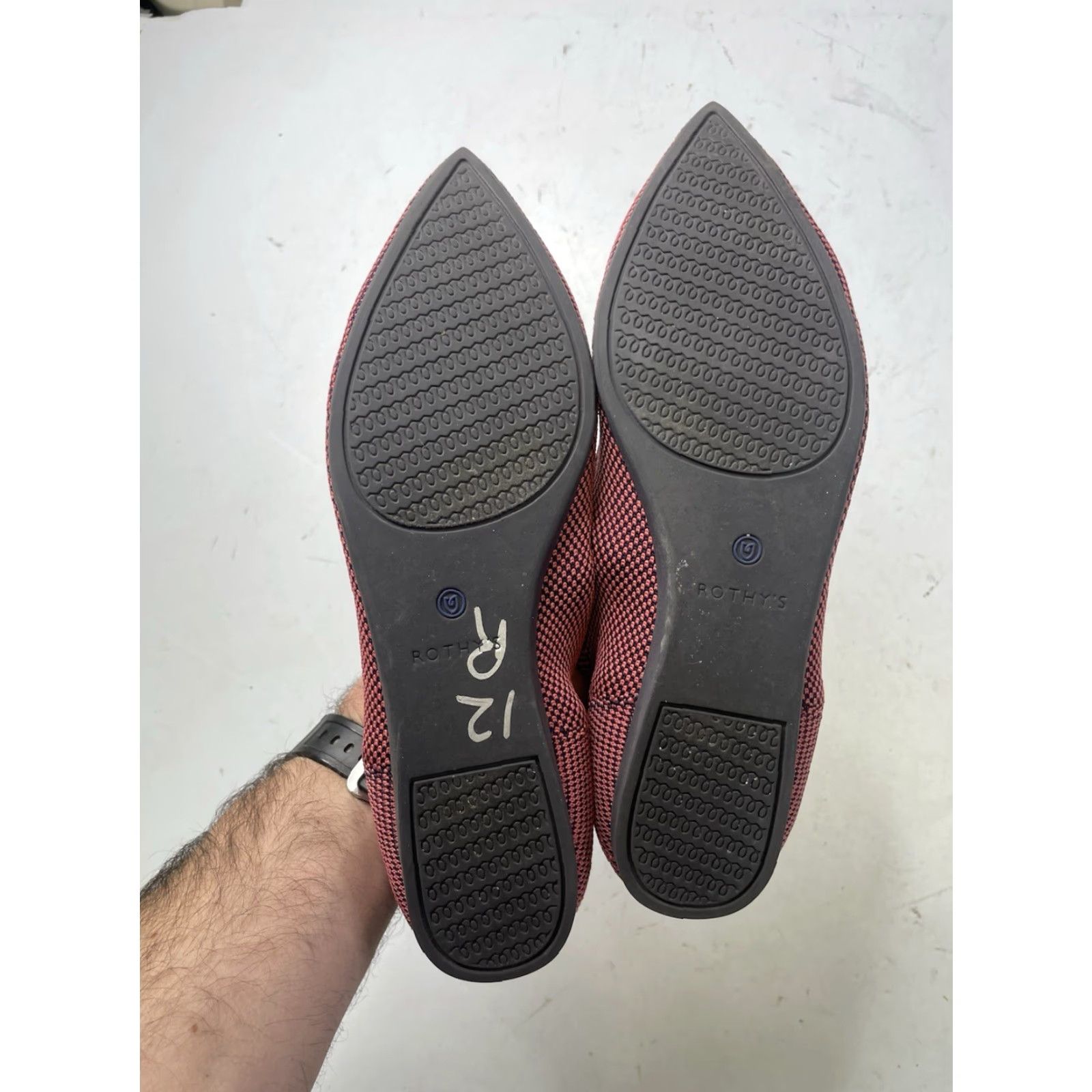 Vintage Rothy’s The Point Ballet Flats Rose pink size 10.5 Size US 11 / IT 41 - 4 Thumbnail