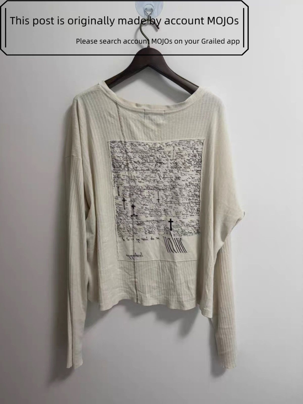 Enfants Riches Deprimes Sz L Enfants Riches Deprimes Joint Patches Writing L/S Tee Size US L / EU 52-54 / 3 - 2 Thumbnail