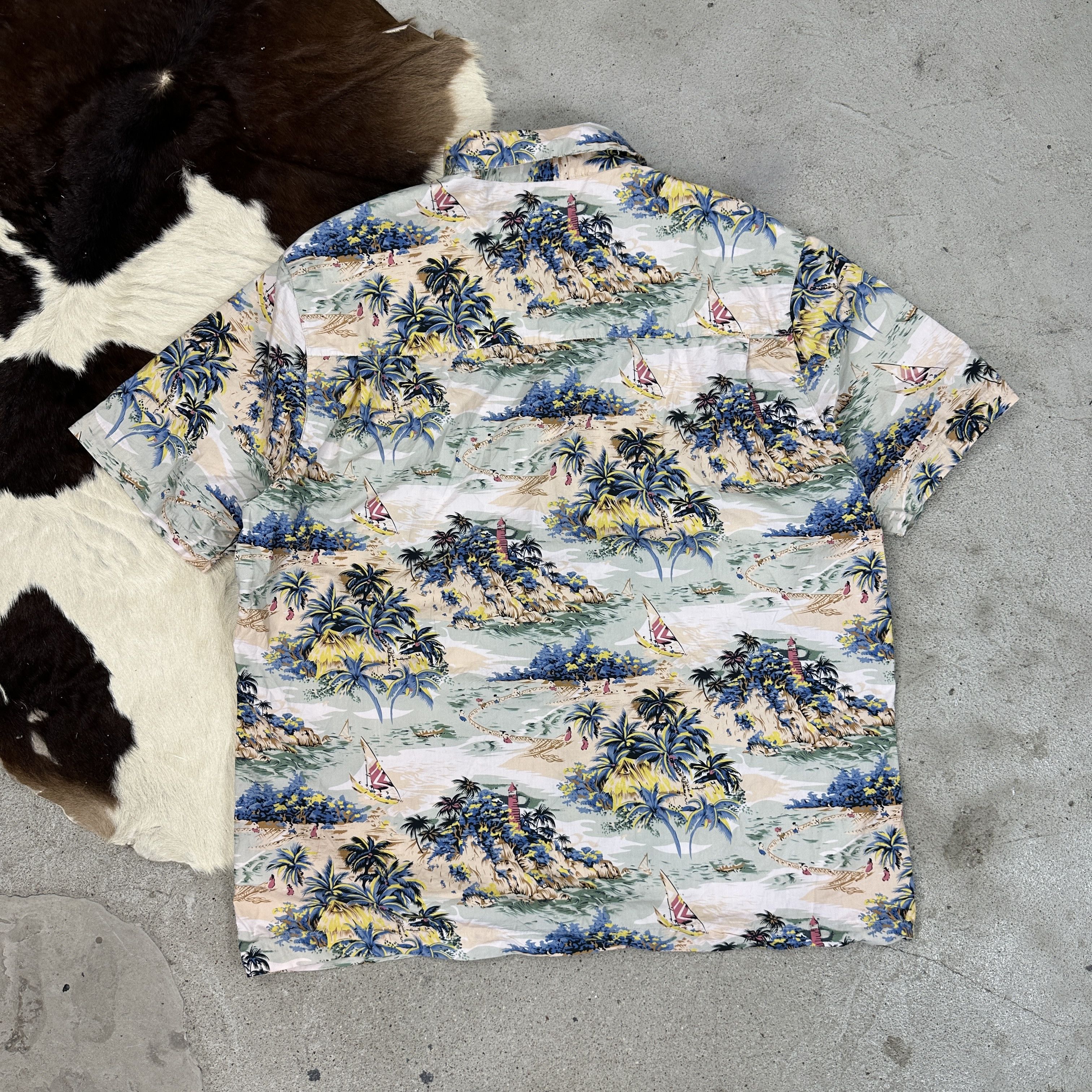Vintage Vintage Casual Streetwear Skater Hip-Hop Hawaiian Shirt Size US XL / EU 56 / 4 - 6 Thumbnail