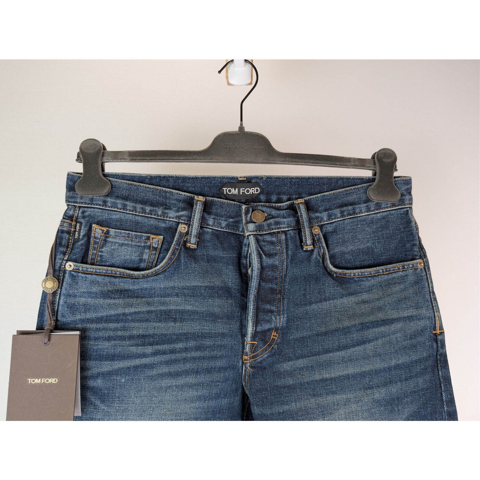 Tom Ford o1rshd1 Slim Jeans in Navy Size US 34 / EU 50 - 3 Thumbnail