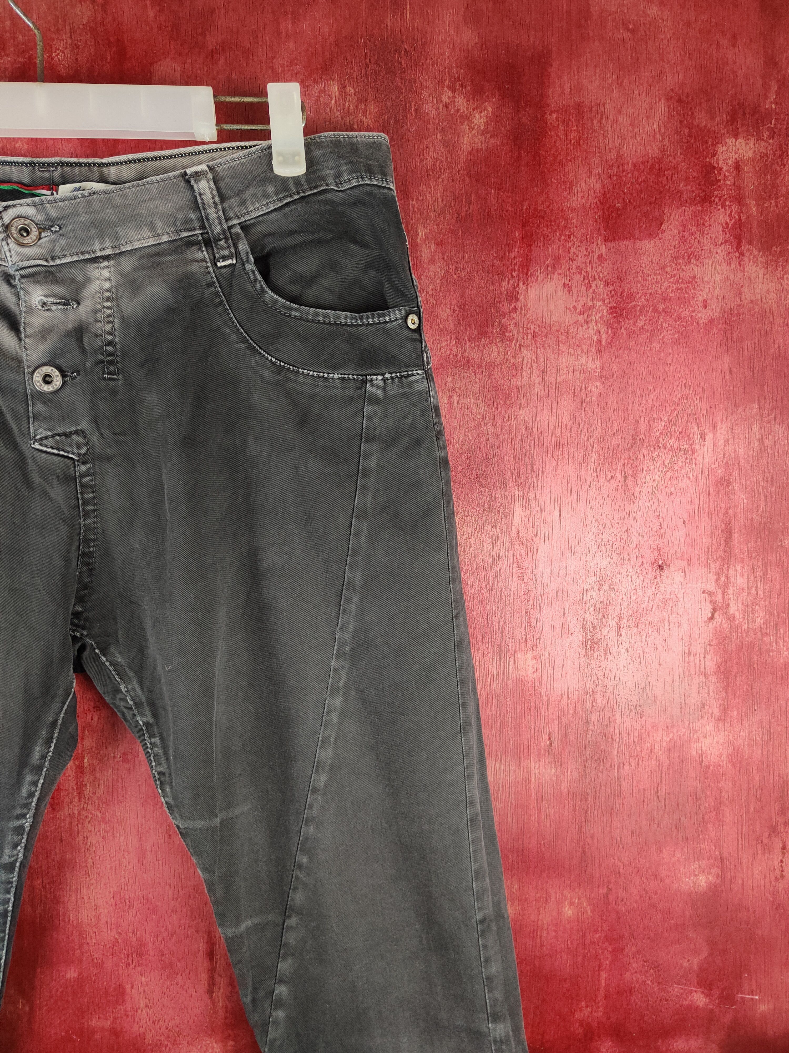 Vision Streetwear Vintage Please Black Faded Trousers Pants N#S22 Size US 32 / EU 48 - 5 Thumbnail