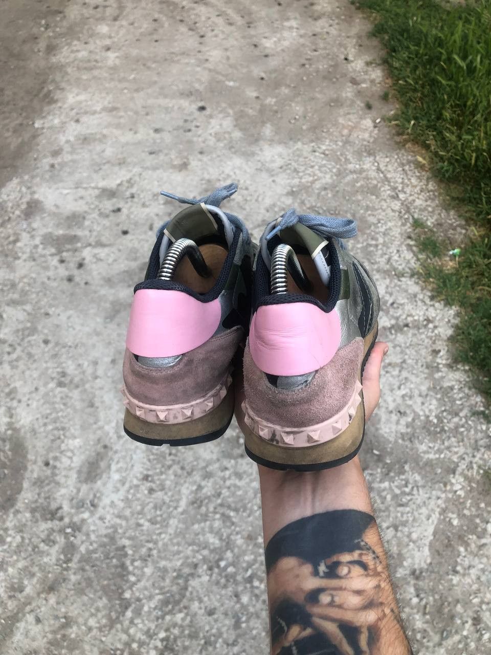 Valentino Vintage Valentino Garavani Italian Designer Sneakers Y2K 90s Size US 6.5 / EU 39-40 - 14 Thumbnail