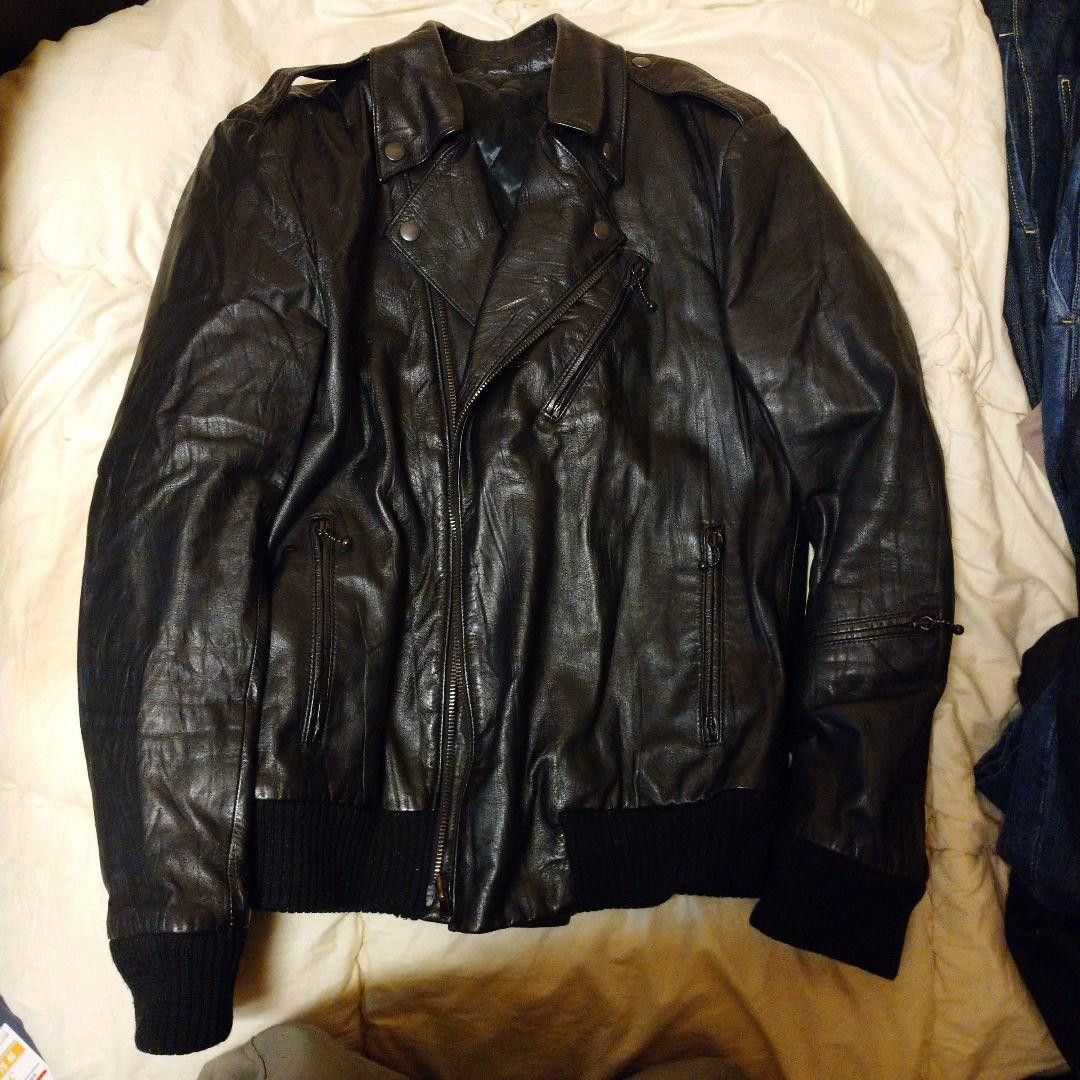 Number (N)ine Leather Riders Jacket Size US M / EU 48-50 / 2 - 1 Thumbnail