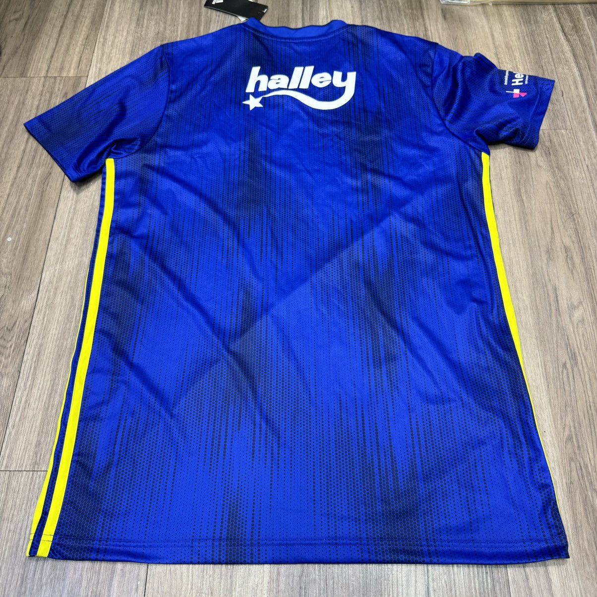 Adidas Fenerbahce 19/20 third away shirt (bnwt) Size US L / EU 52-54 / 3 - 2 Thumbnail