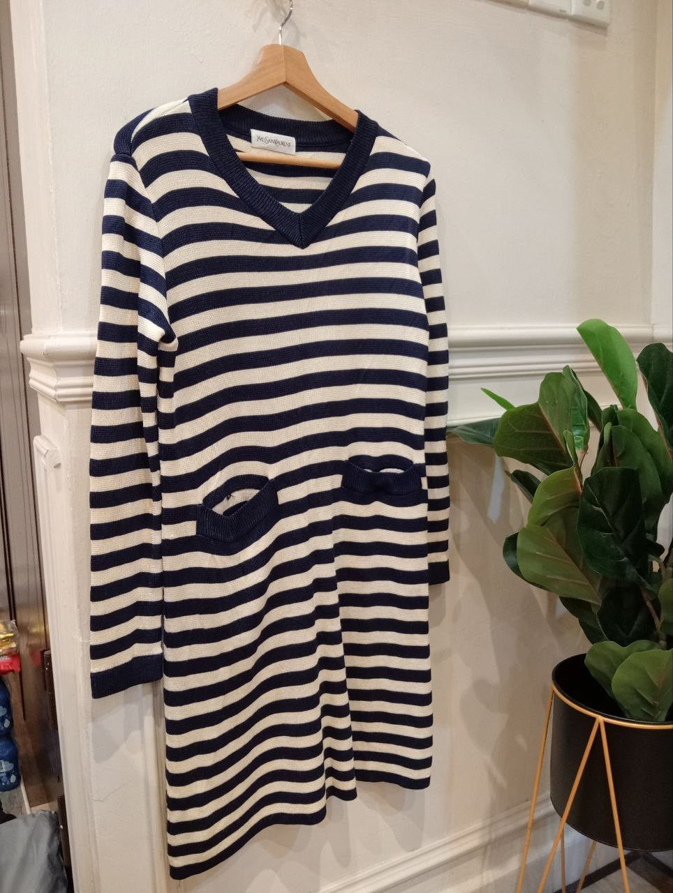 Yves Saint Laurent LUXURY YVESSAINTLAURENT VINTAGE RAYON DRESS Size M / US 6-8 / IT 42-44 - 1 Thumbnail