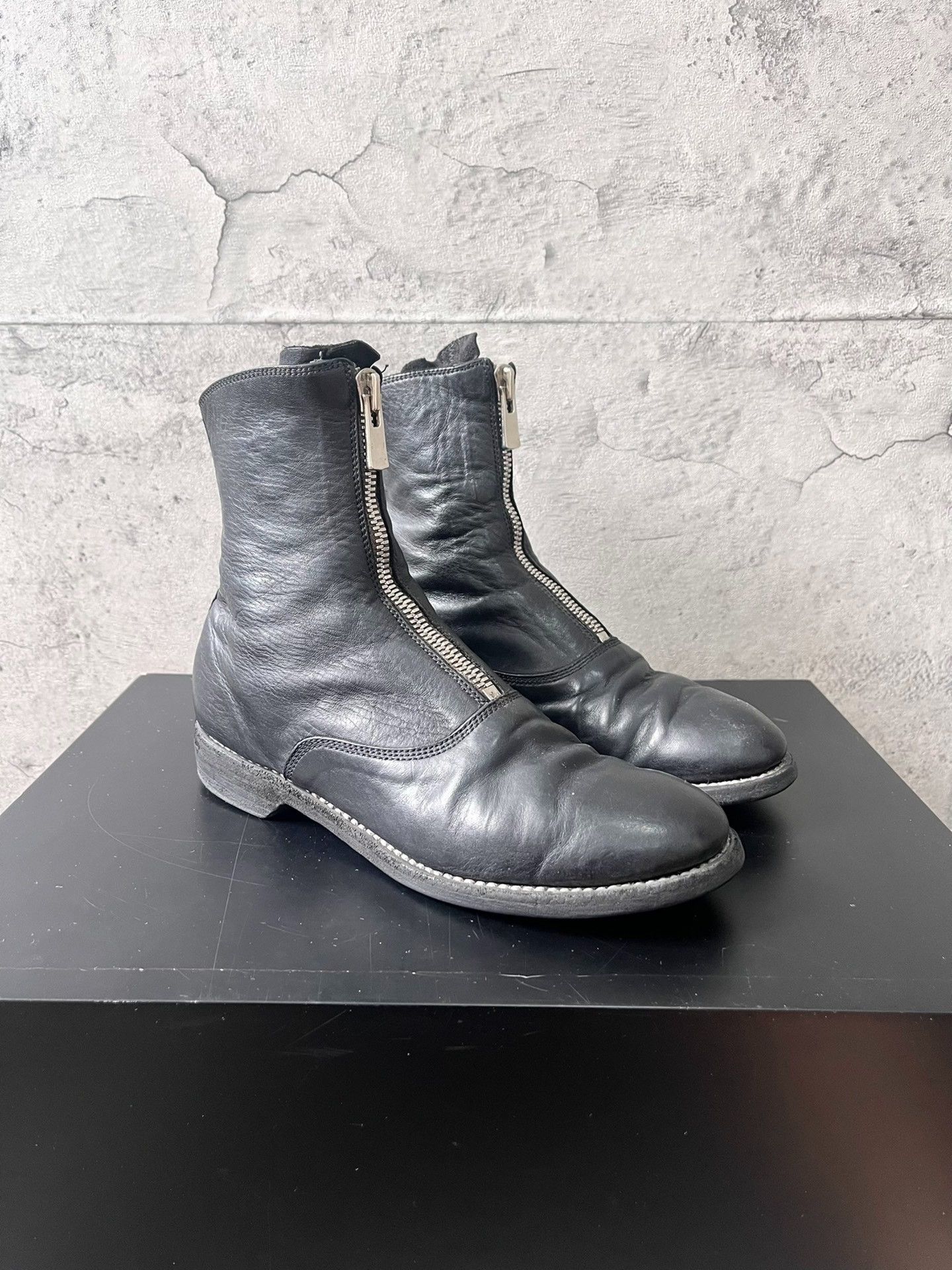 Guidi Guidi 210 Women's Soft Horse Leather Ankle Boots Size US 5 / IT 35 - 1 Thumbnail