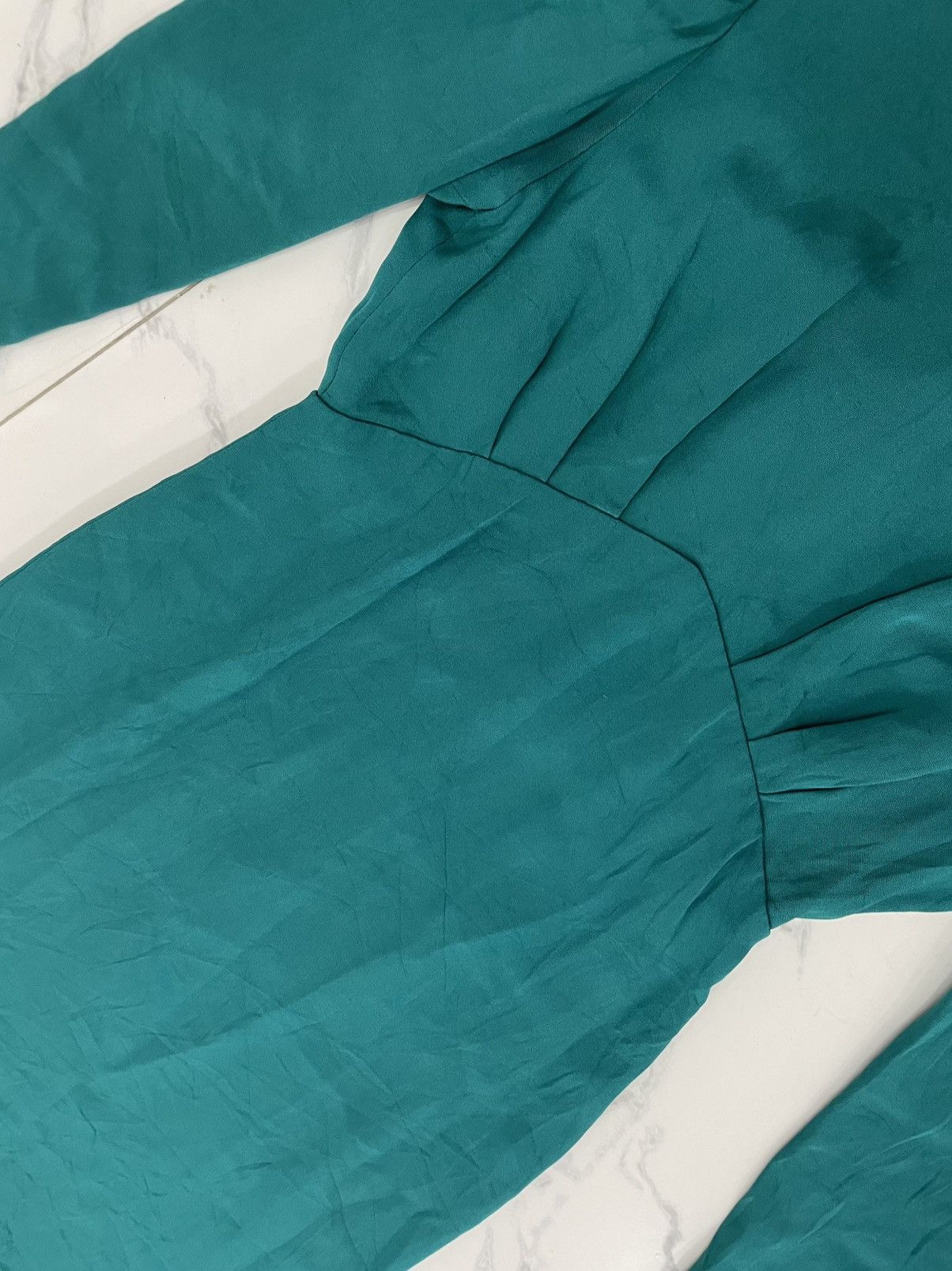 Givenchy ARCHIVAL GIVENCHY Nouvelle Boutique 100% Silk Midi Dress Size M / US 6-8 / IT 42-44 - 13 Thumbnail