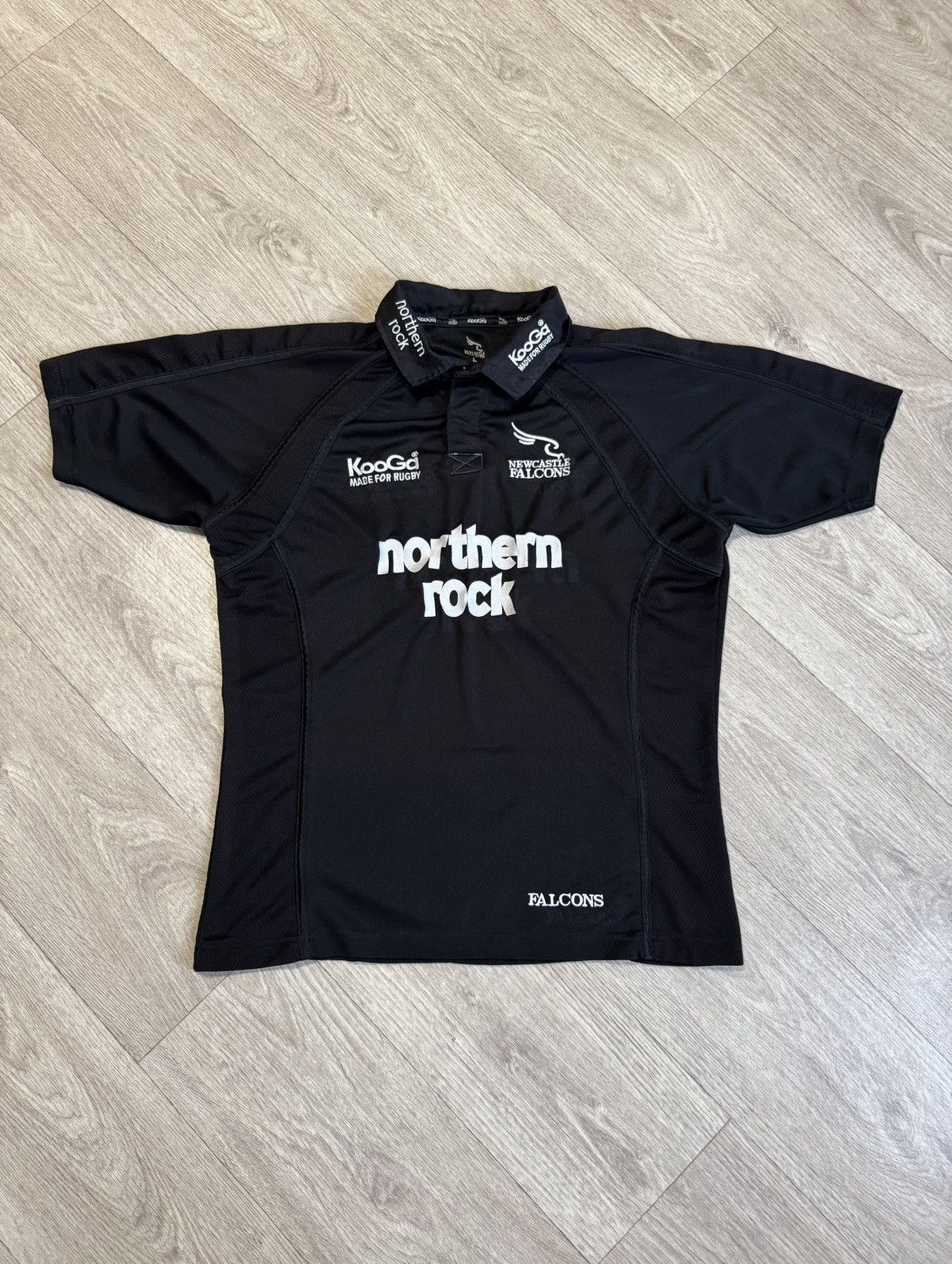 Vintage 🔷Vintage Kooga Newcastle Falcons 2004/06 Rugby Shirt🔷 Size US L / EU 52-54 / 3 - 1 Thumbnail