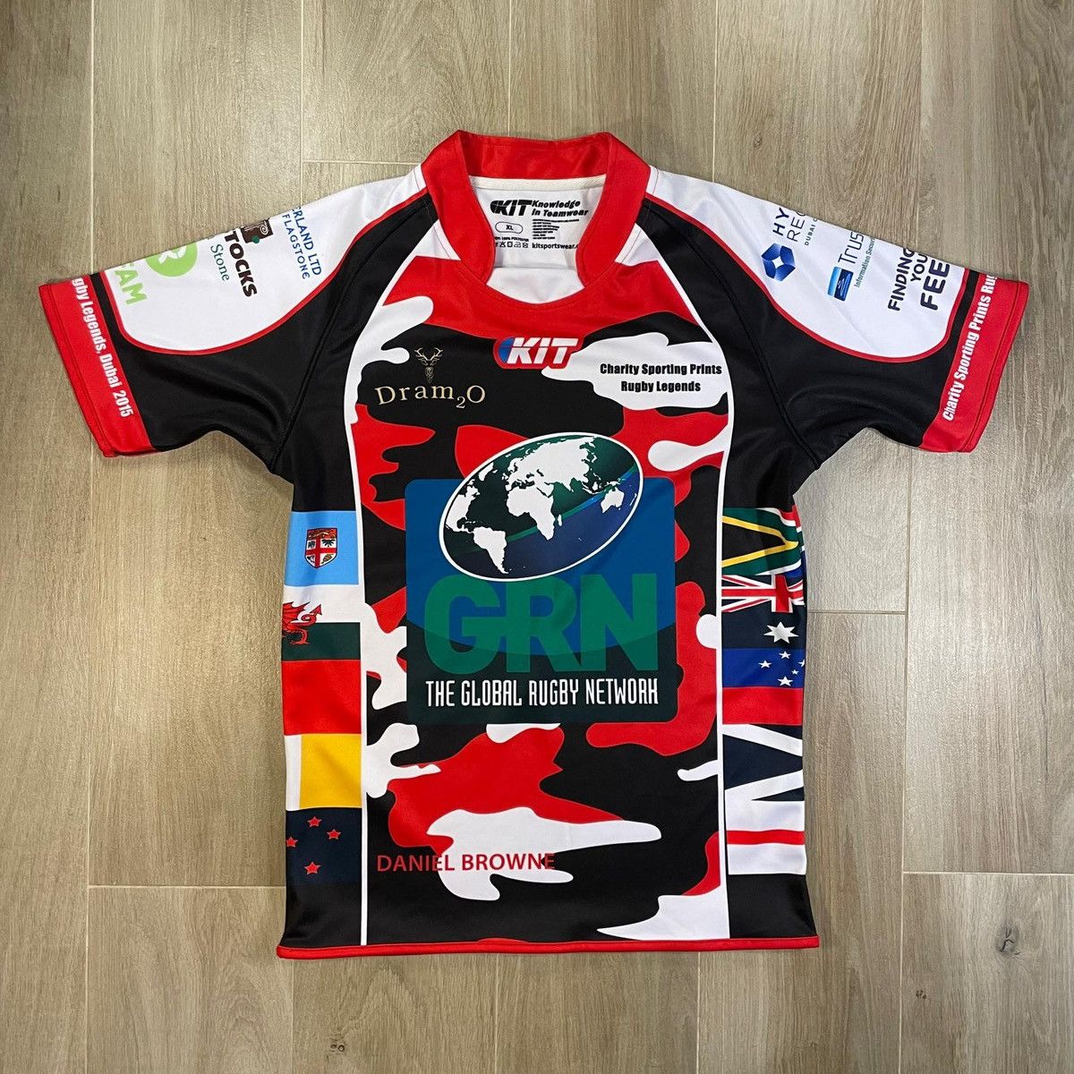 Other Charity Sporting Prints rugby jersey Rugby y2k player issue Size US XL / EU 56 / 4 - 1 Thumbnail