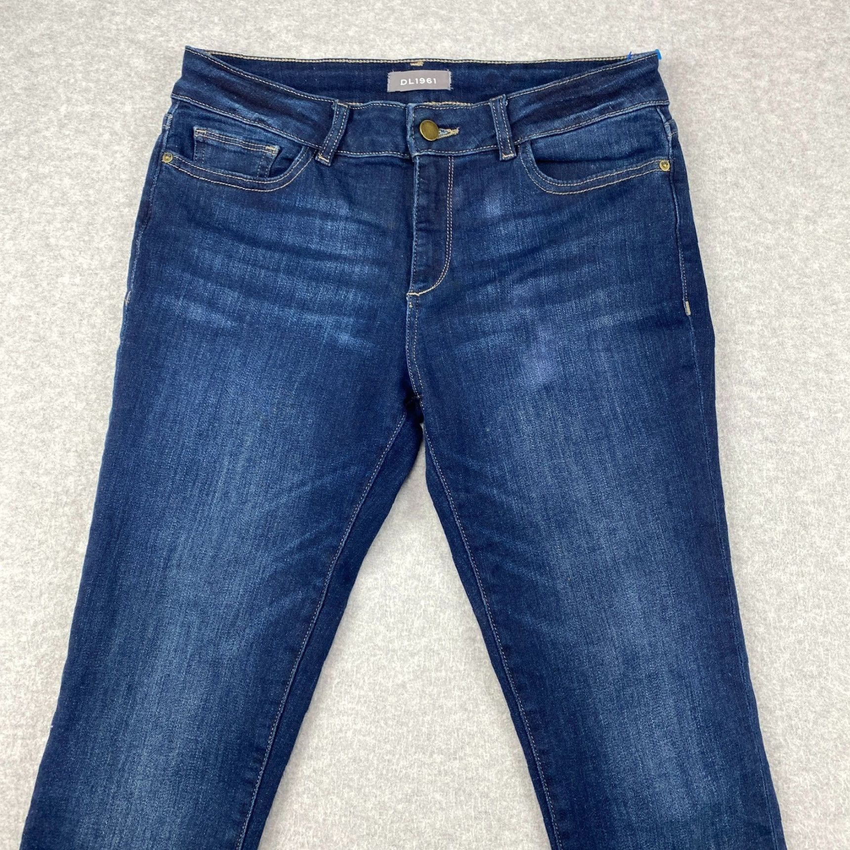 DL1961 DL1961 Margaux Jeans Womens 27 Blue Instasculpt Ankle Skinny Mid Rise Stretch Size 27" / US 4 / IT 40 - 2 Thumbnail