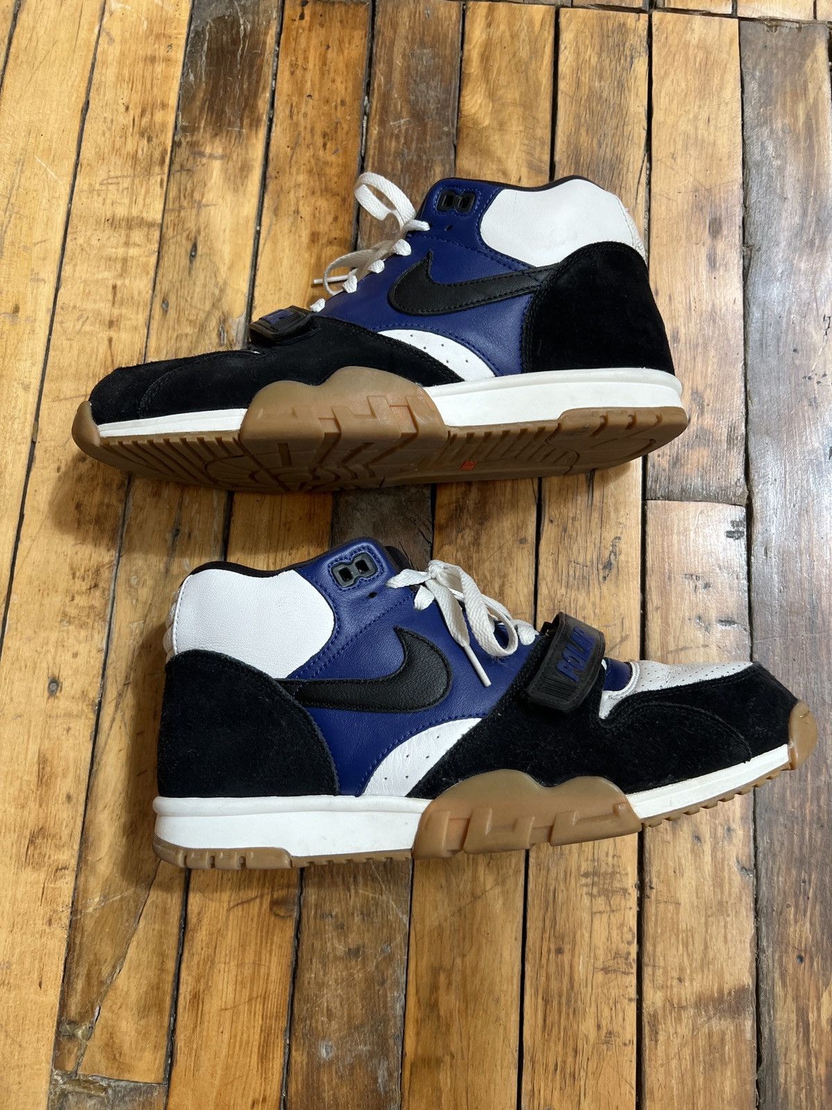 image of Nike Sb Polar Skate Co Air Trainer 1 Shoes in Blue, Men's (Size 11)