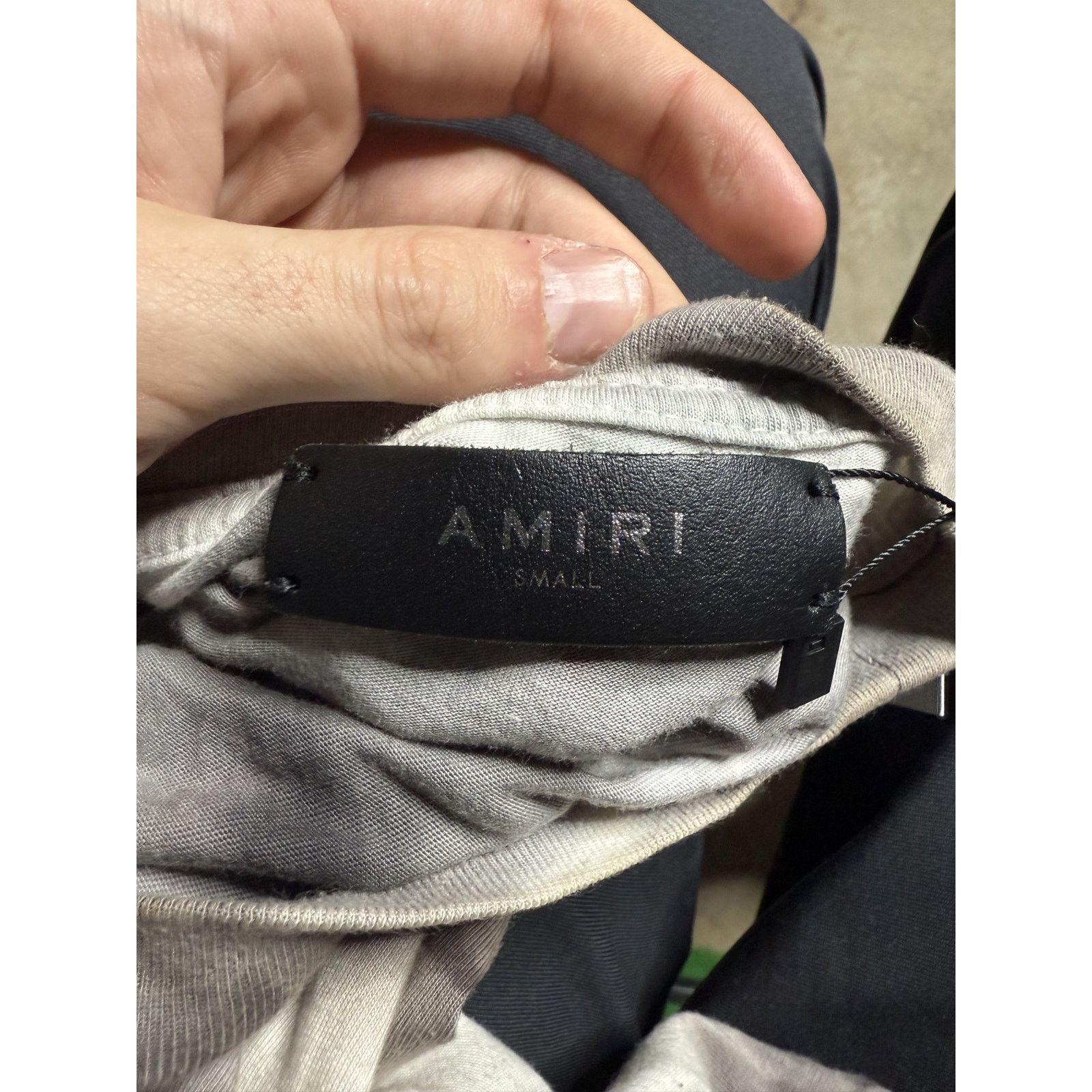 Amiri Amiri Chest Logo Tee Tie Dye Used Small Size US S / EU 44-46 / 1 - 5 Thumbnail