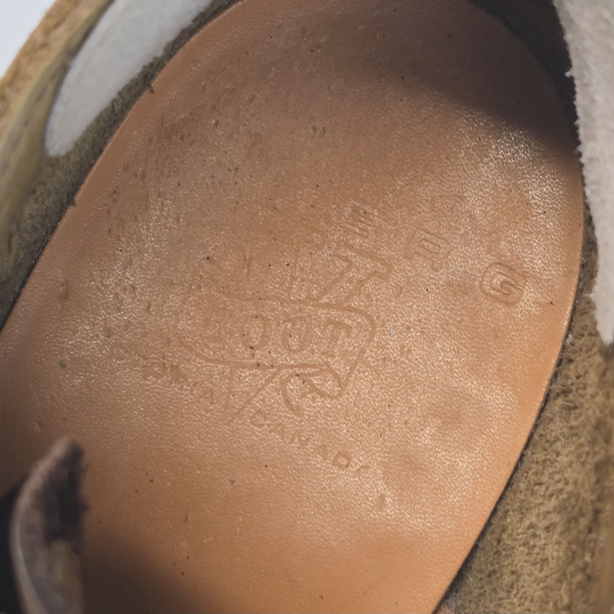 Viberg VIBERG BOOTS Oxford Shoes Olive brogued nubuck Christy sole Size US 7.5 / EU 40-41 - 8 Thumbnail