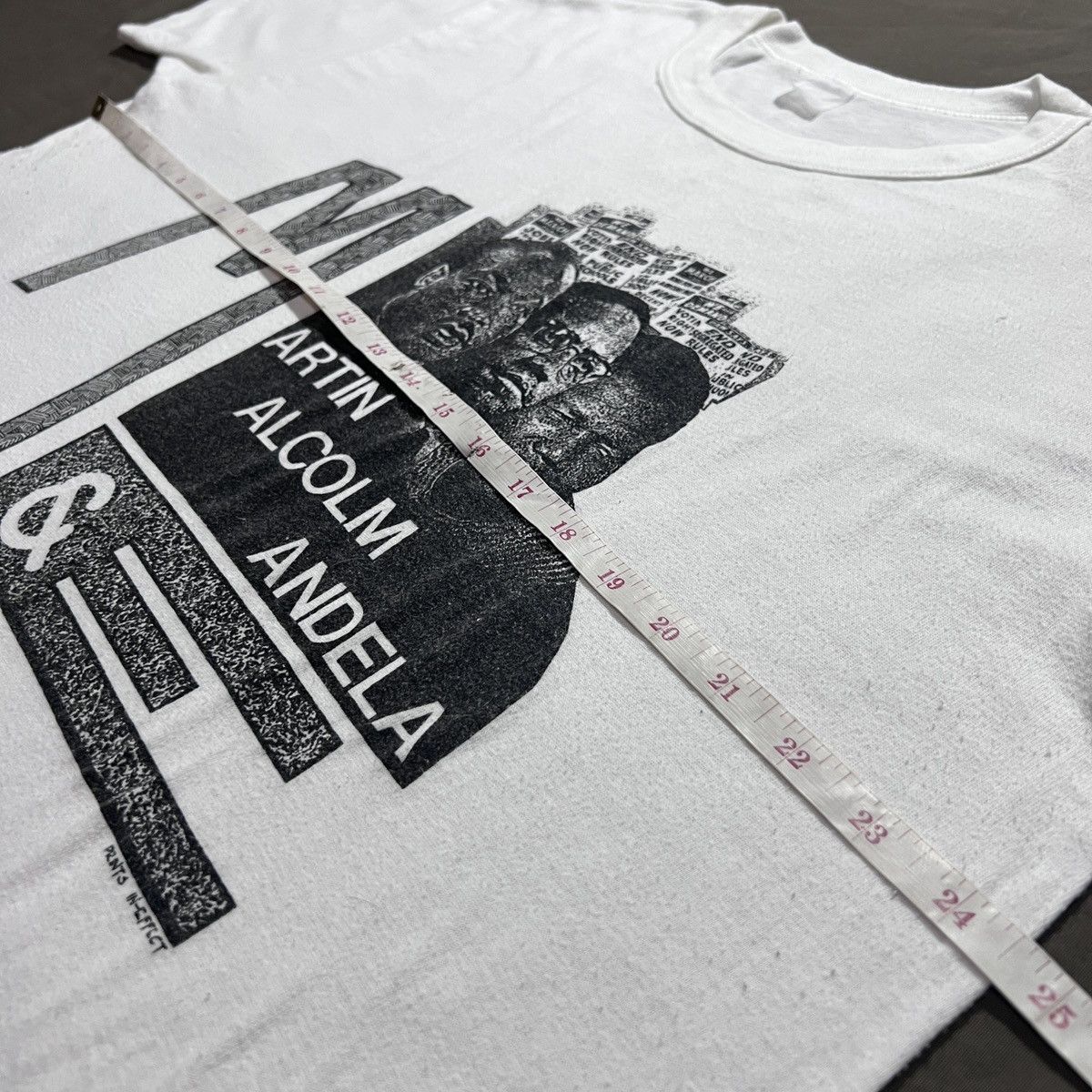 Vintage Vintage 90s Malcolm X MLK Nelson Mandela black history XL Size US XL / EU 56 / 4 - 11 Thumbnail