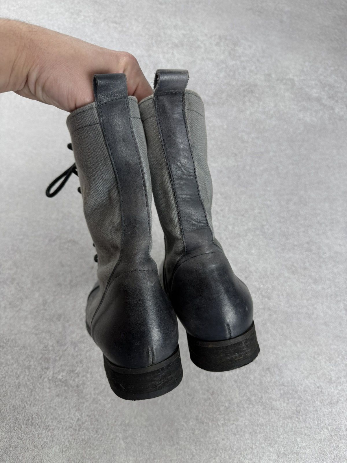 Diesel Diesel Distressed Leather Combat Boots Size 38 Size US 8 / IT 38 - 5 Thumbnail
