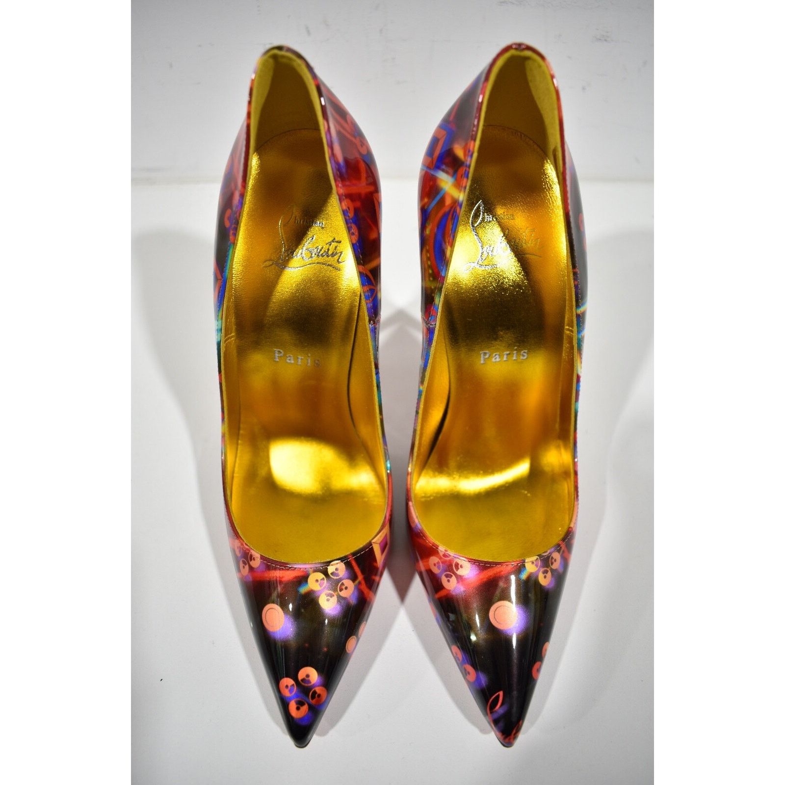 Christian Louboutin Christian Louboutin So Kate 120 Patent Discolaser Red Size US 7.5 / IT 37.5 - 7 Thumbnail
