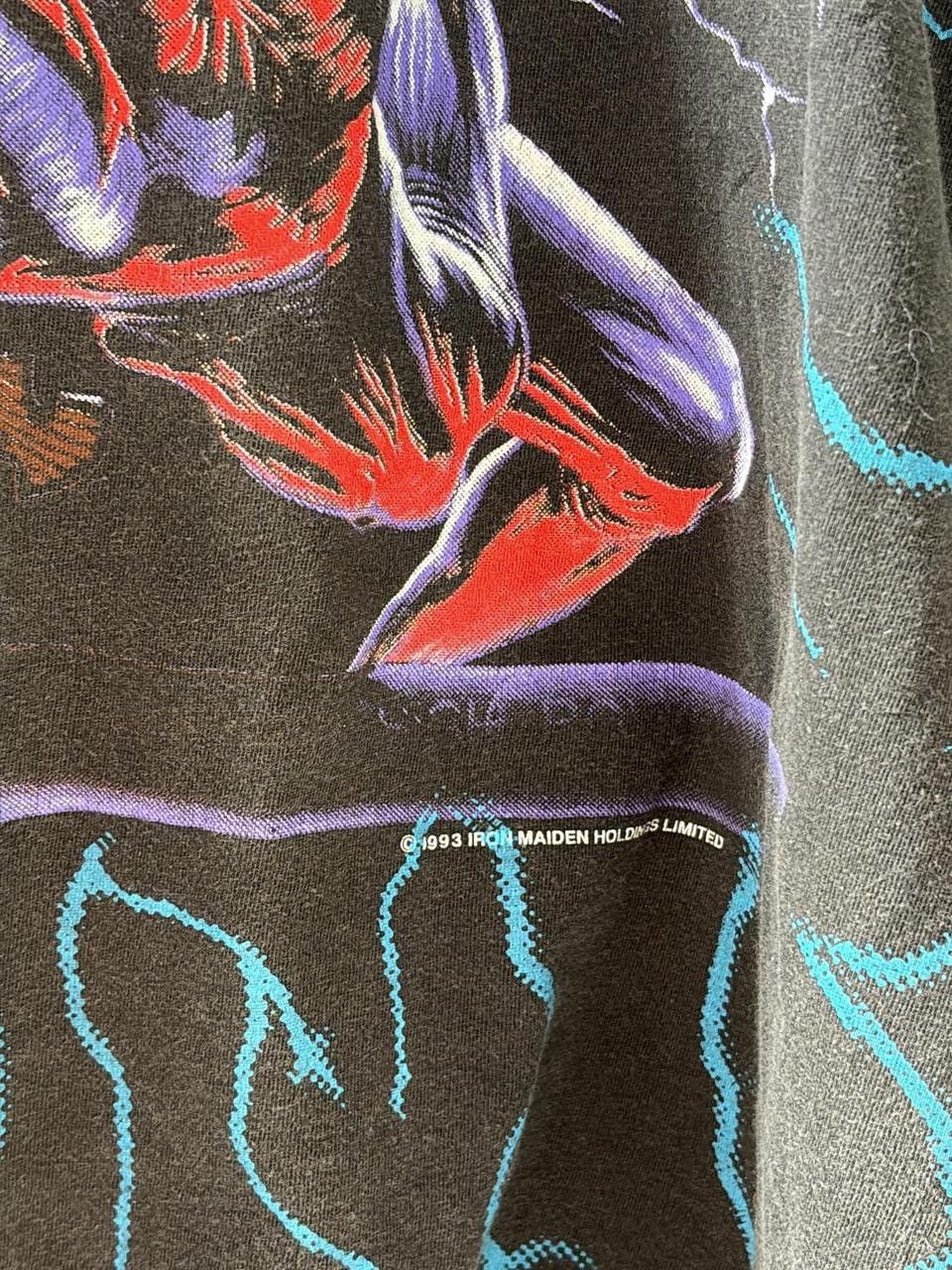 Iron Maiden 1993 Iron Maiden Tee Size US XL / EU 56 / 4 - 2 Thumbnail