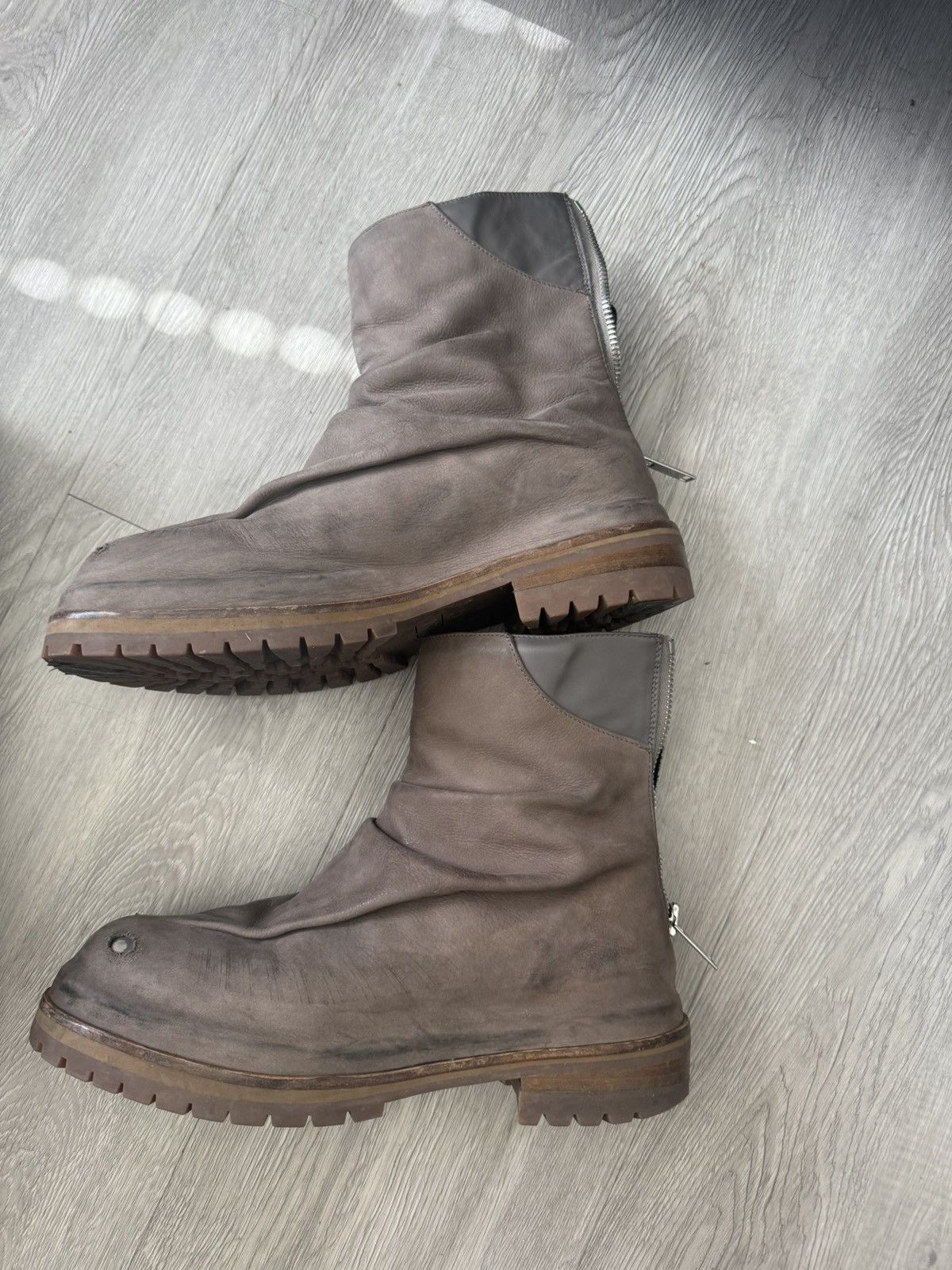 424 424 marathon boot dusty nude Size US 11 / EU 44 - 1 Thumbnail