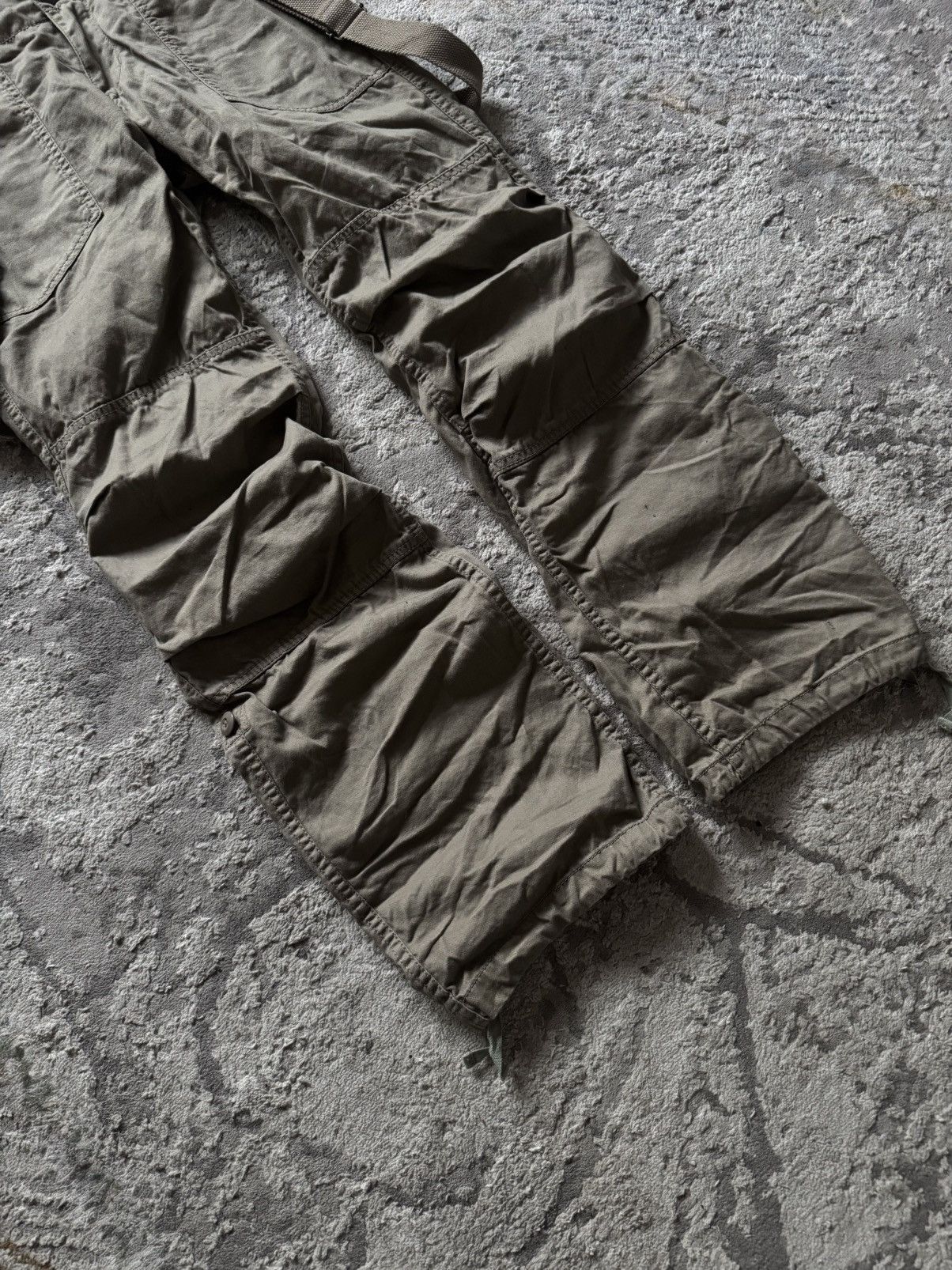 GOA GOA 00s suspended cargo flared pants Size US 31 - 8 Thumbnail