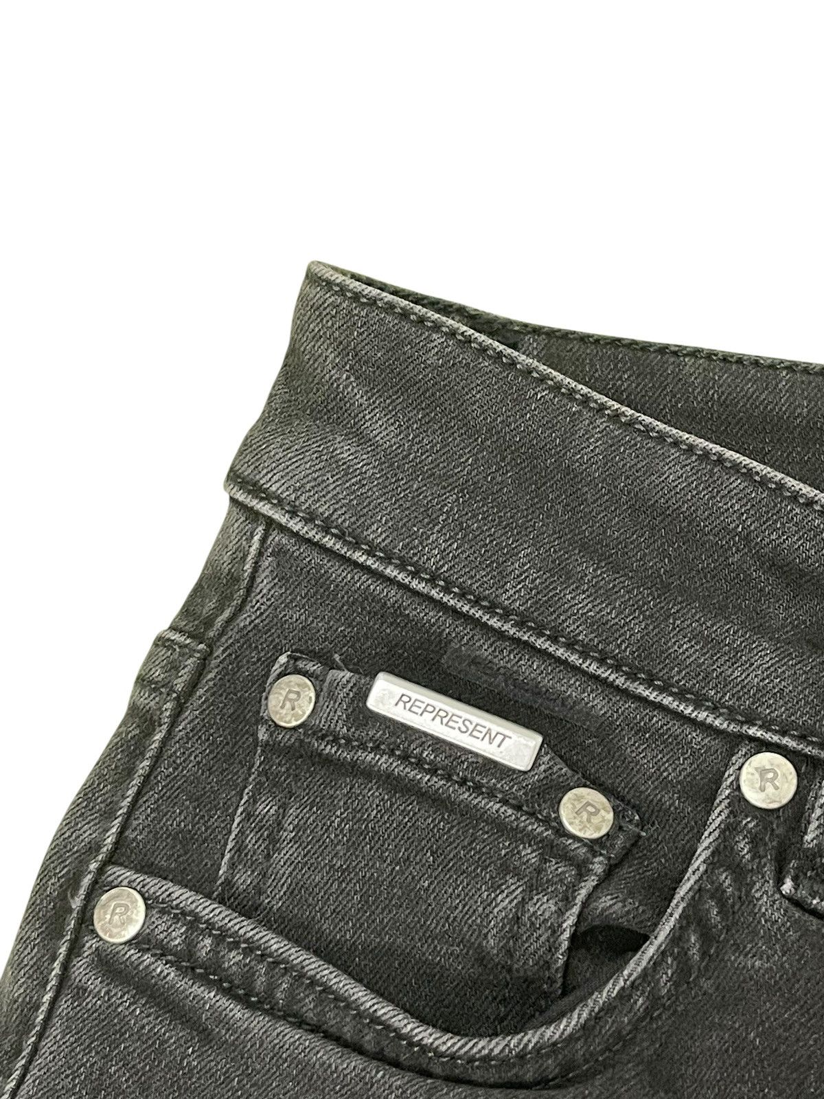 Represent Clo. Skinny Jeans Represent Clo. Distress Stretchy 7🟦 Size US 28 / EU 44 - 7 Thumbnail