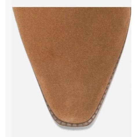 Cole Haan Cole Haan Womens Brown Suede Side Zip Up Norella Buckle Ankl Size US 8 / IT 38 - 11 Thumbnail