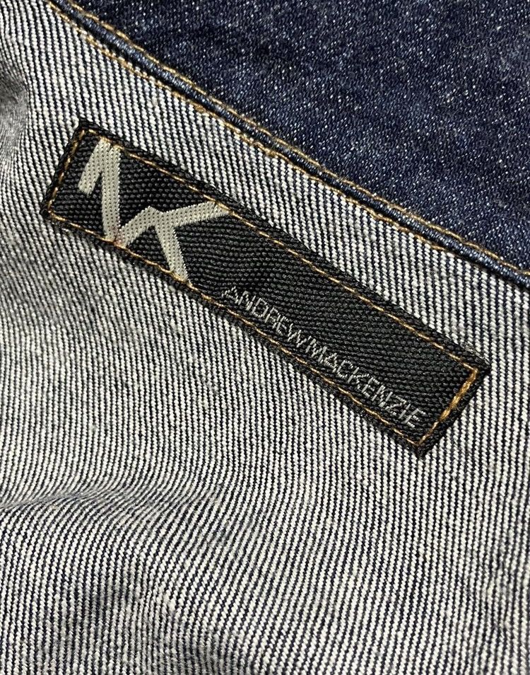 Andrew Mackenzie Andrew Mackenzie Early 2000s Denim Jacket Hand-Painted Size US S / EU 44-46 / 1 - 8 Thumbnail