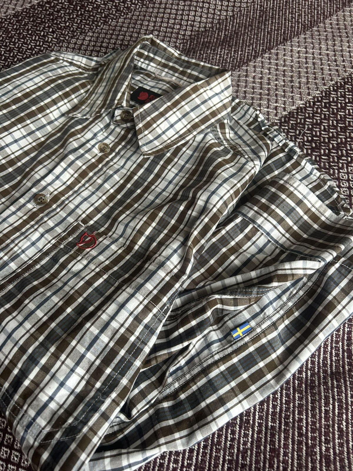 Fjallraven FjallRaven Equipment Outdoor Mens Shirt Striped Size Small Size US S / EU 44-46 / 1 - 10 Thumbnail