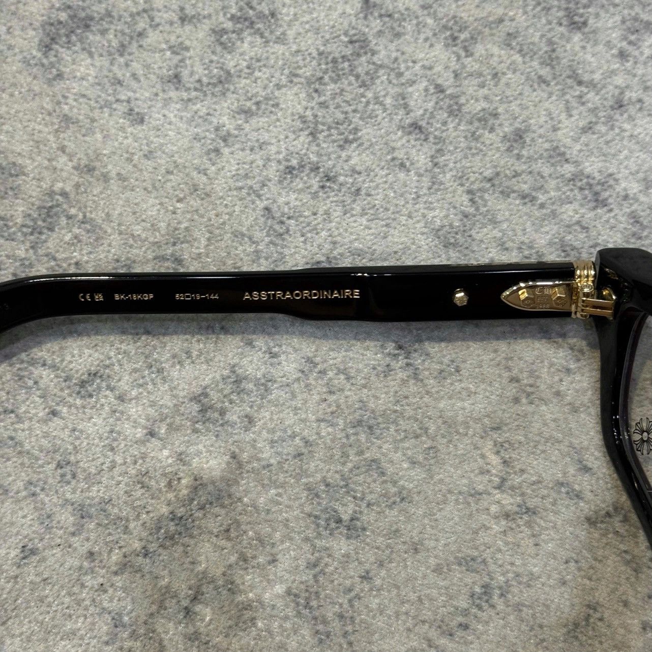Chrome Hearts CHROME HEARTS ASSTRAORDINAIRE BLACK 18KGP Size ONE SIZE - 4 Thumbnail