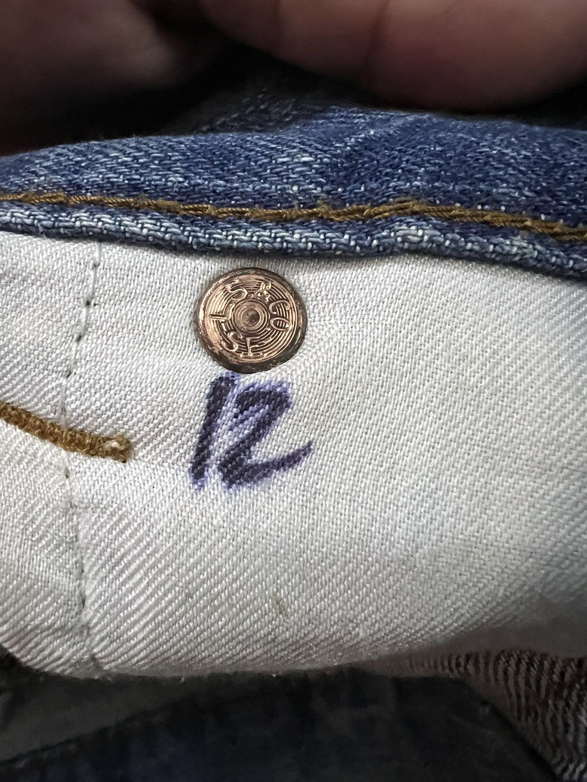 Levi's 💥FLARE💥VINTAGE LEVIS 512 DISTRESSED JEANS VERY RARE Size US 32 / EU 48 - 12 Thumbnail