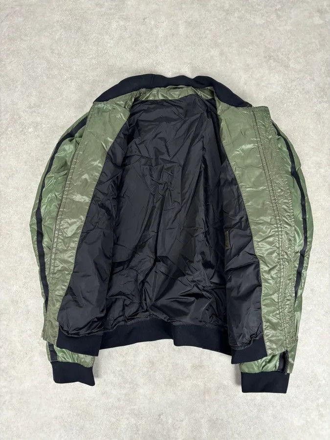 Prada AW2009 Prada Green Nylon Lined Bomber Jacket Size US M / EU 48-50 / 2 - 7 Thumbnail