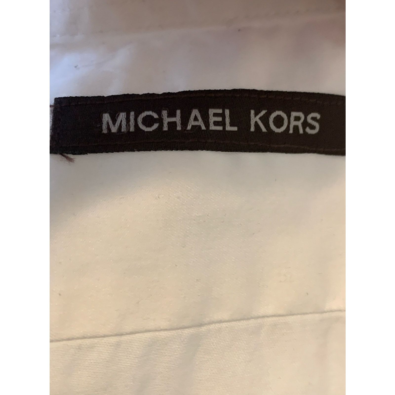 Michael Kors Michael Kors long sleeves dress buttoned up shirt 18 - XXL Size US XXL / EU 58 / 5 - 3 Thumbnail