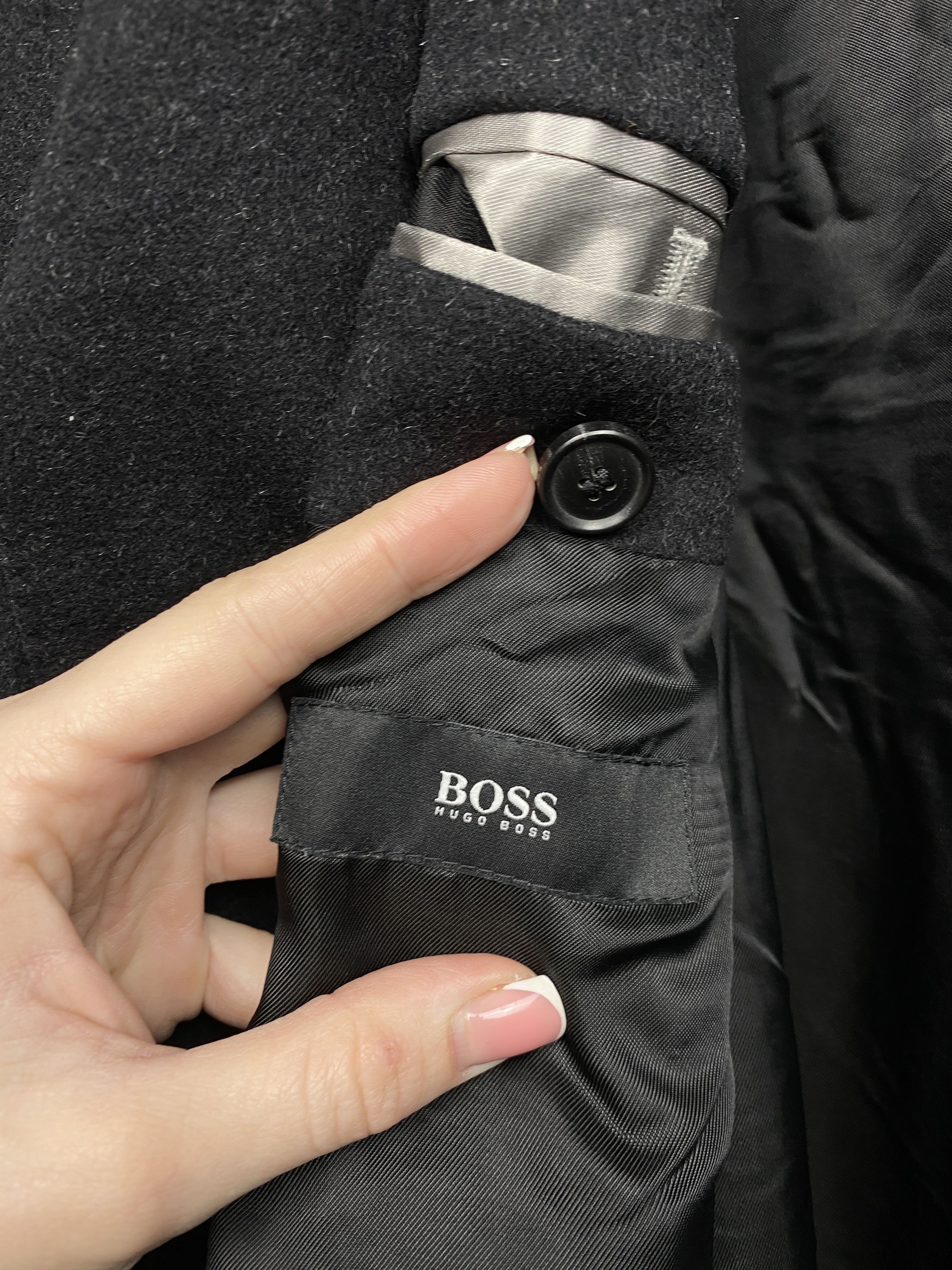 Hugo Boss Hugo Boss Vintage Mens Cashmere-Wool Coat Jacket Size US XL / EU 56 / 4 - 7 Thumbnail
