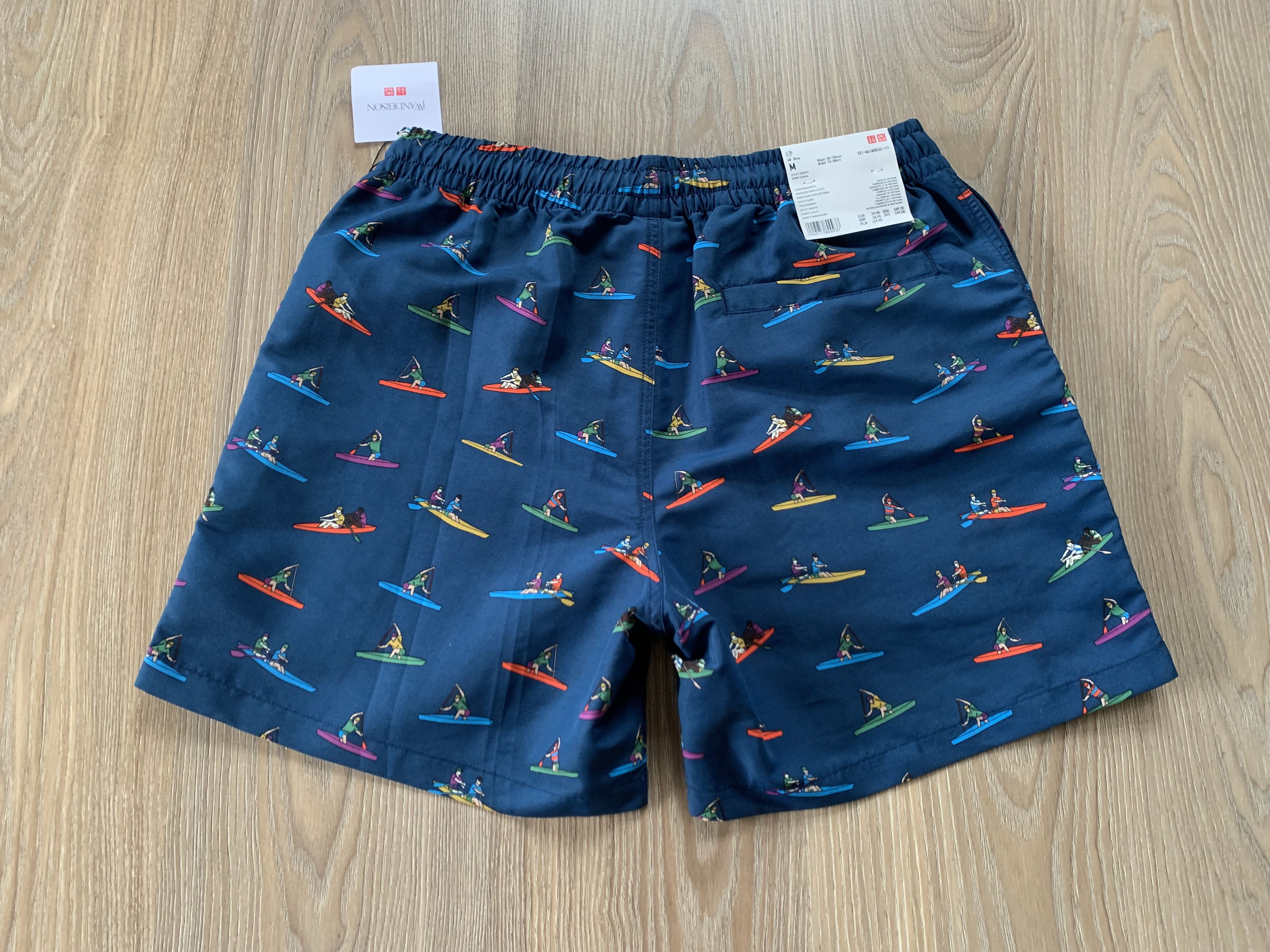 JW Anderson × Japanese Brand × Uniqlo Uniqlo JW Anderson Mens Beach Swim Shorts Size US 30 / EU 46 - 3 Thumbnail