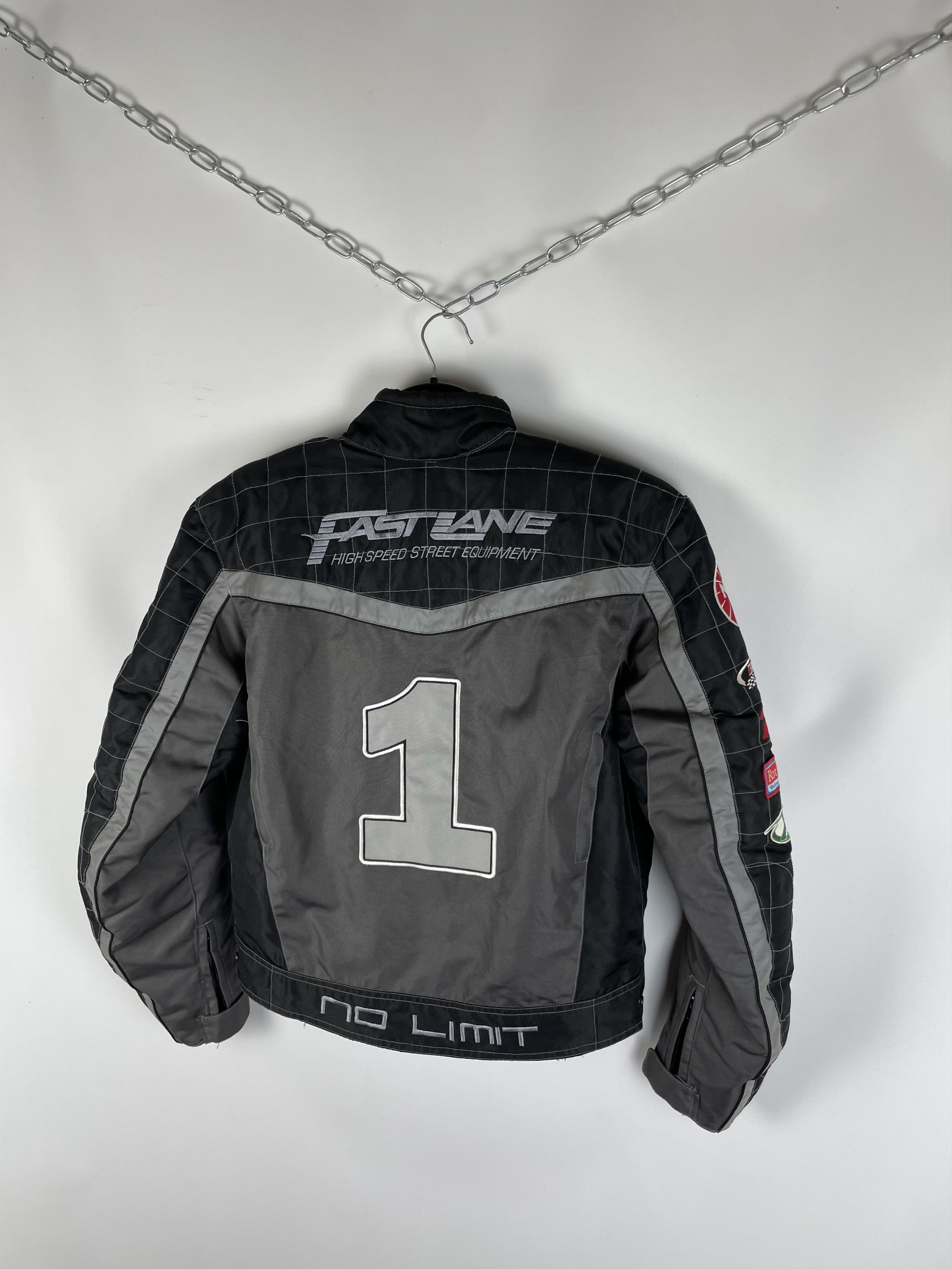 Japanese Brand Fast Lane Racing Jacket Big Logo Vintage Team Size US S / EU 44-46 / 1 - 11 Thumbnail