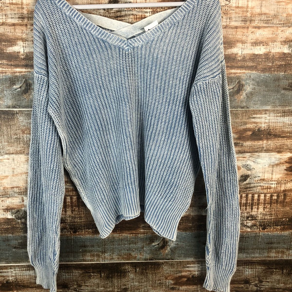 Homespun Knitwear × Japanese Brand Joky Gal Blue faded Knitwear #A1984 Size M / US 6-8 / IT 42-44 - 3 Thumbnail