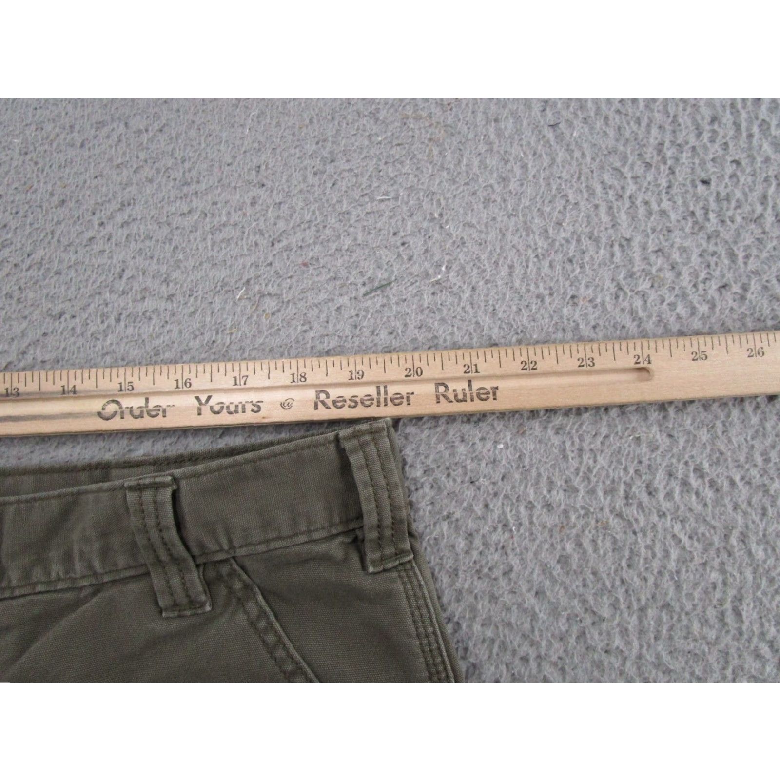 Carhartt Carhartt Pants 102802 217 Duck Double Knee Relaxed Fit Men's 40x32 Tag Size Green Cargo 5-Pocket Design Carpentry Workwear Jeans Style Baggy Straight Size US 40 / EU 56 - 7 Thumbnail