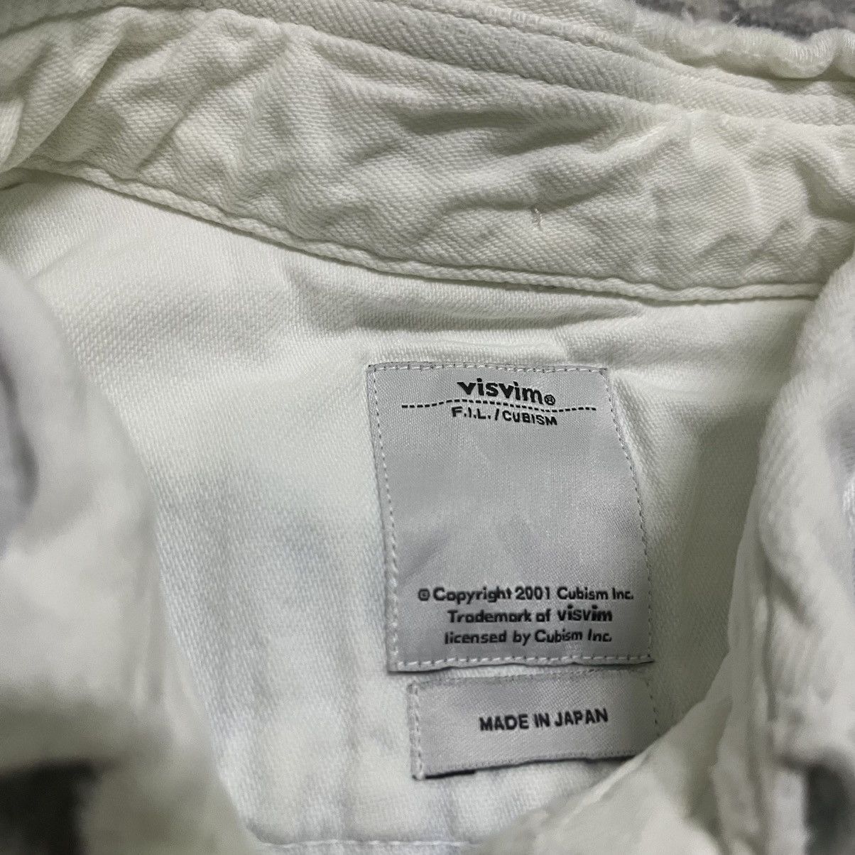 Visvim Rare Distressed Visvim Japan Light Wash Denim Shirt Size US S / EU 44-46 / 1 - 14 Thumbnail