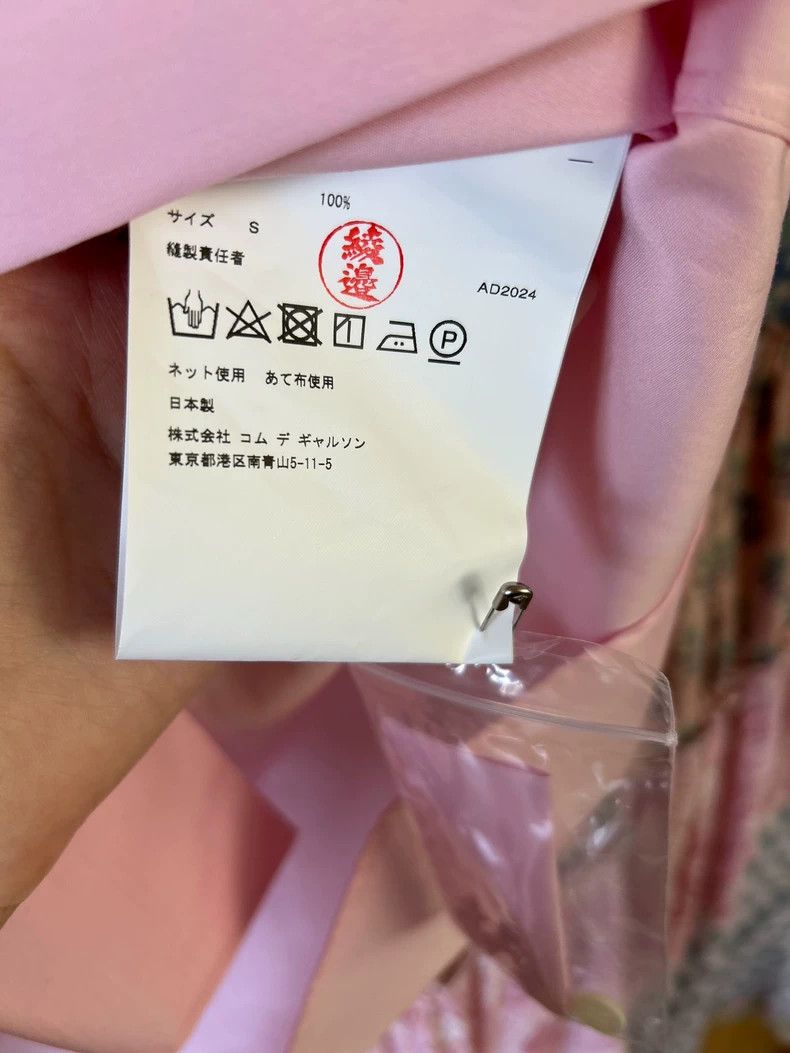 Comme des Garcons Comme Des Garcons Spring/Summer Shirt Pink Size S / US 4 / IT 40 - 6 Thumbnail