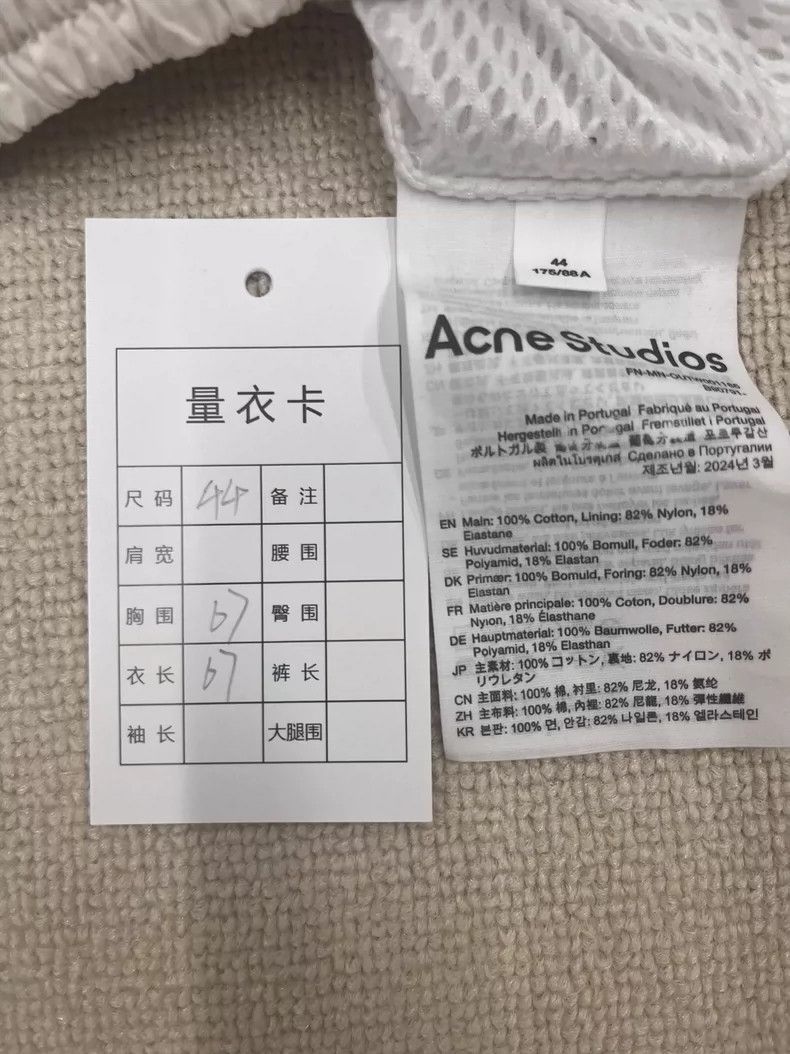 Acne Studios Acne Studios 1996 monogrammed loose-zip long-sleeve jacket Size US S / EU 44-46 / 1 - 5 Thumbnail