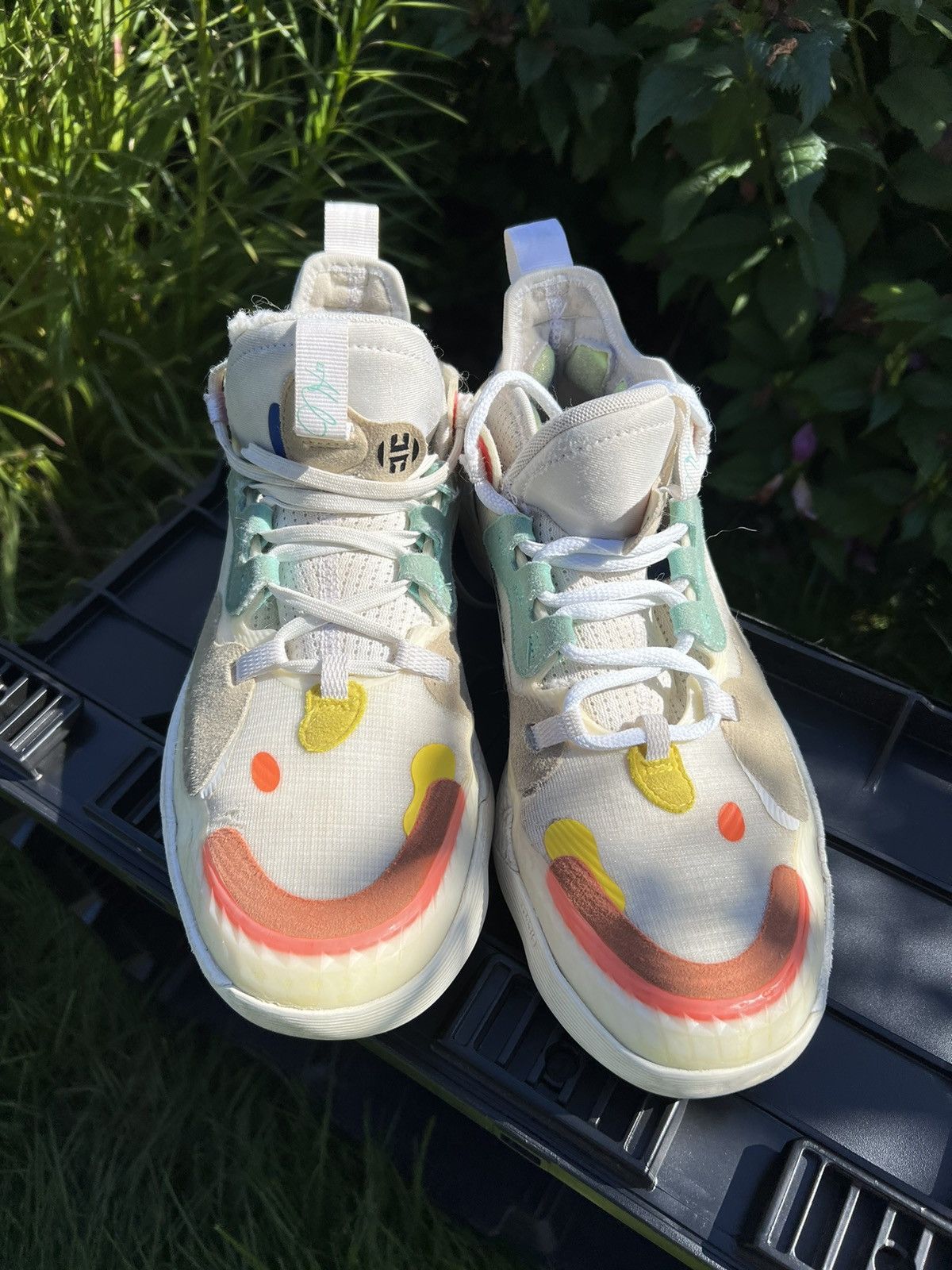 Adidas Adidas Mens Harden 5 Futurenatural Basketball - Multicolor Size US 7 / EU 40 - 2 Thumbnail