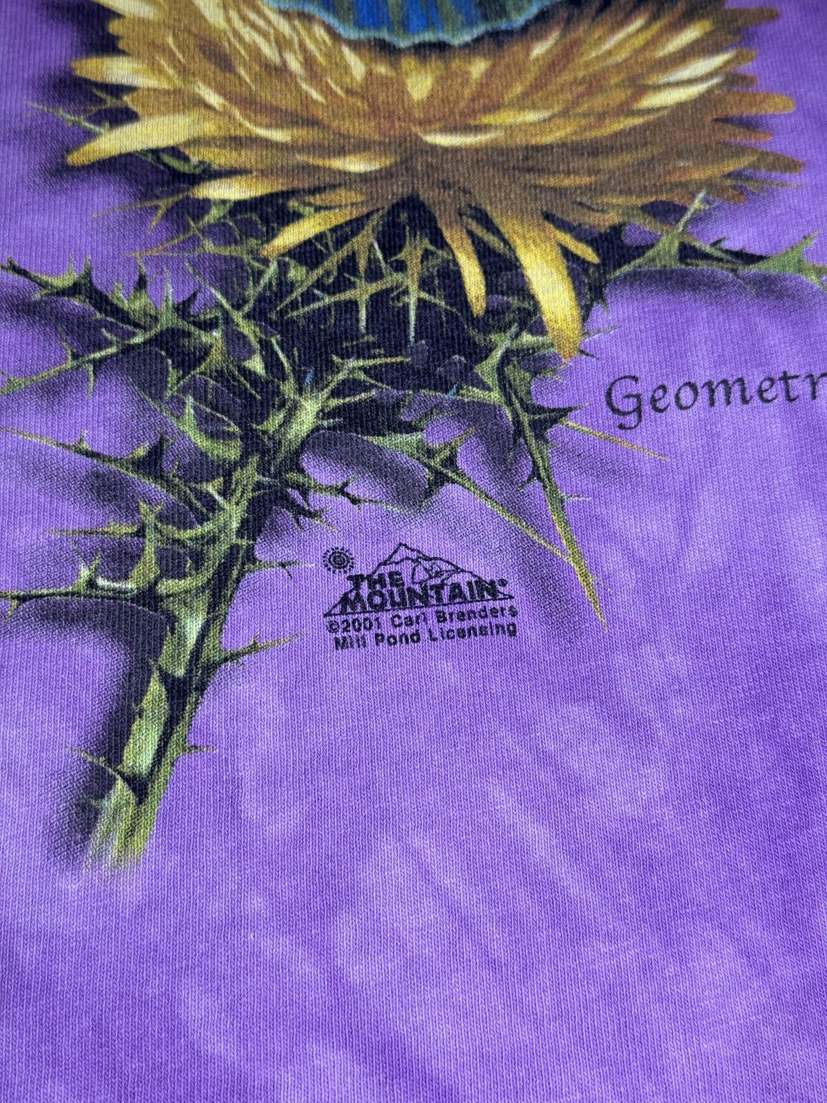 The Mountain × Vintage Vintage Y2K The Mountain Butterfly Purple Nature Bug Tshirt Size US XL / EU 56 / 4 - 3 Thumbnail