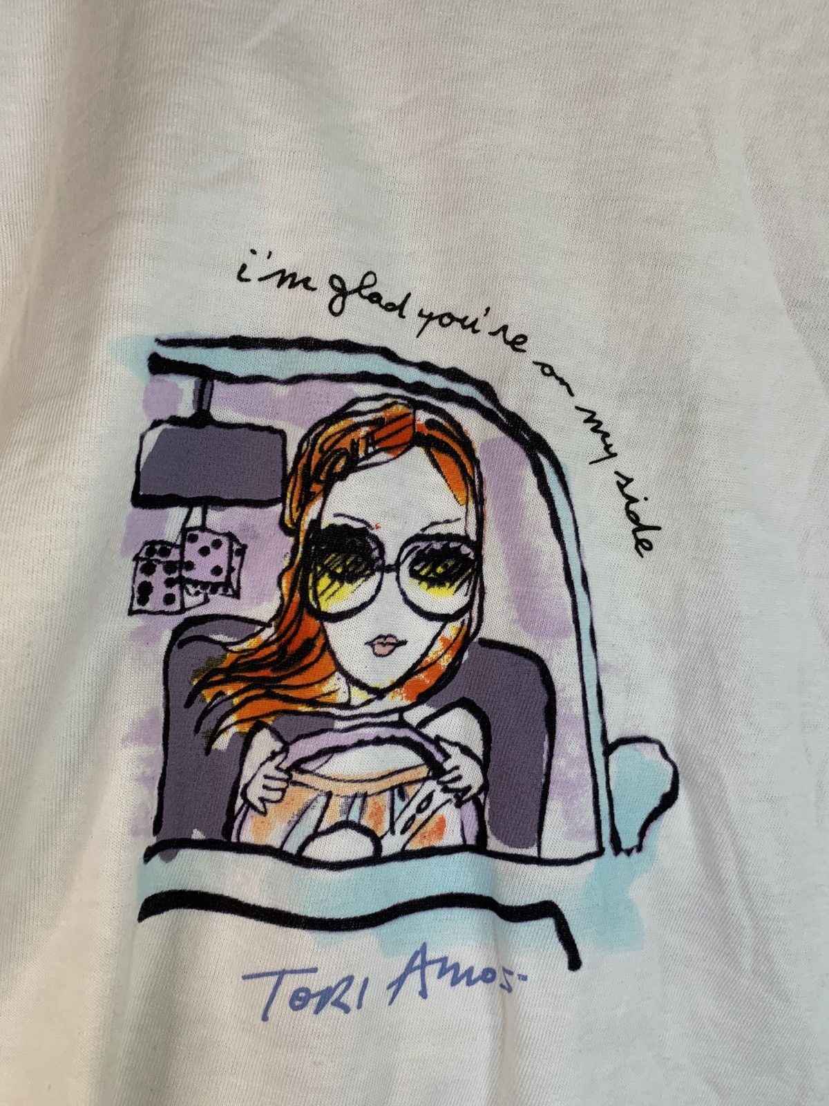 Band Tees × Vintage RARE Vintage Tori Amos I’m Glad You’re On My Side Tour Shirt Size US XL / EU 56 / 4 - 3 Thumbnail
