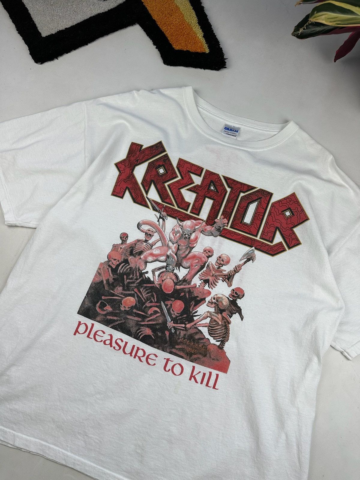 Band Tees × Vintage Vintage Y2K Kreator extreme thrash metal band rock tee Size US XXL / EU 58 / 5 - 4 Thumbnail