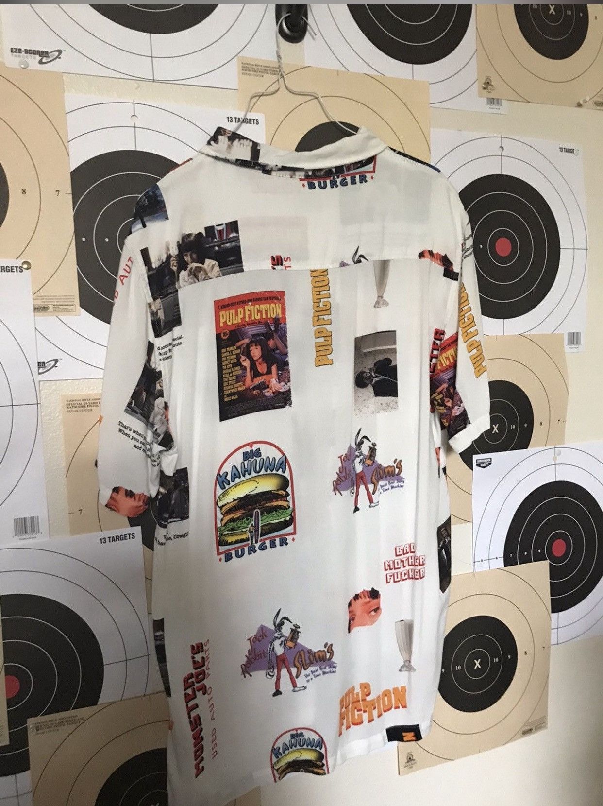 Huf Huf x pulp fiction button up shirt Size US L / EU 52-54 / 3 - 3 Thumbnail
