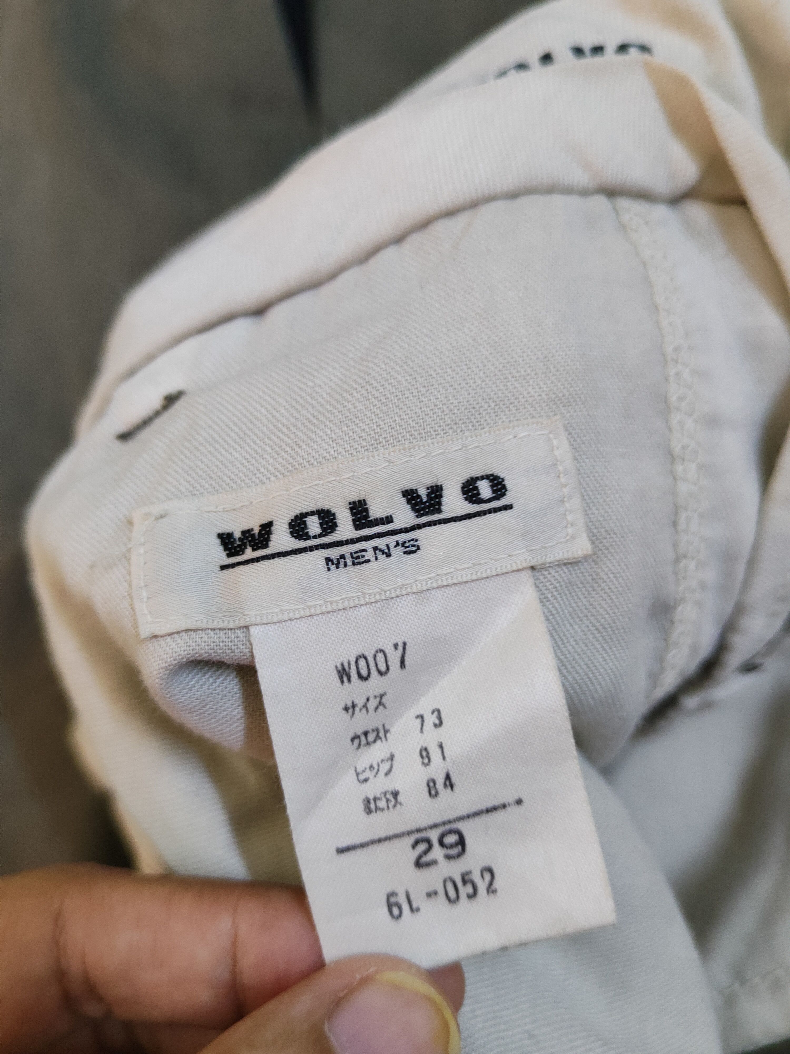 Japanese Brand Wolvo Olive Multipocket Casual Pants #S1568 Size US 29 - 14 Thumbnail